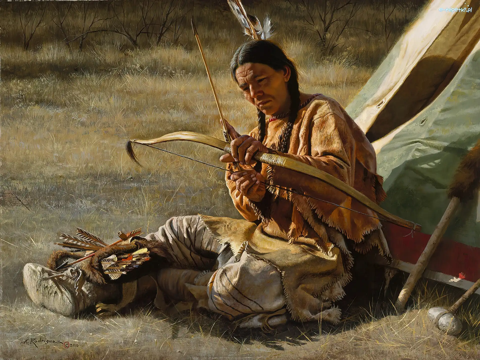 Indianin, Alfredo Rodriguez, Obraz