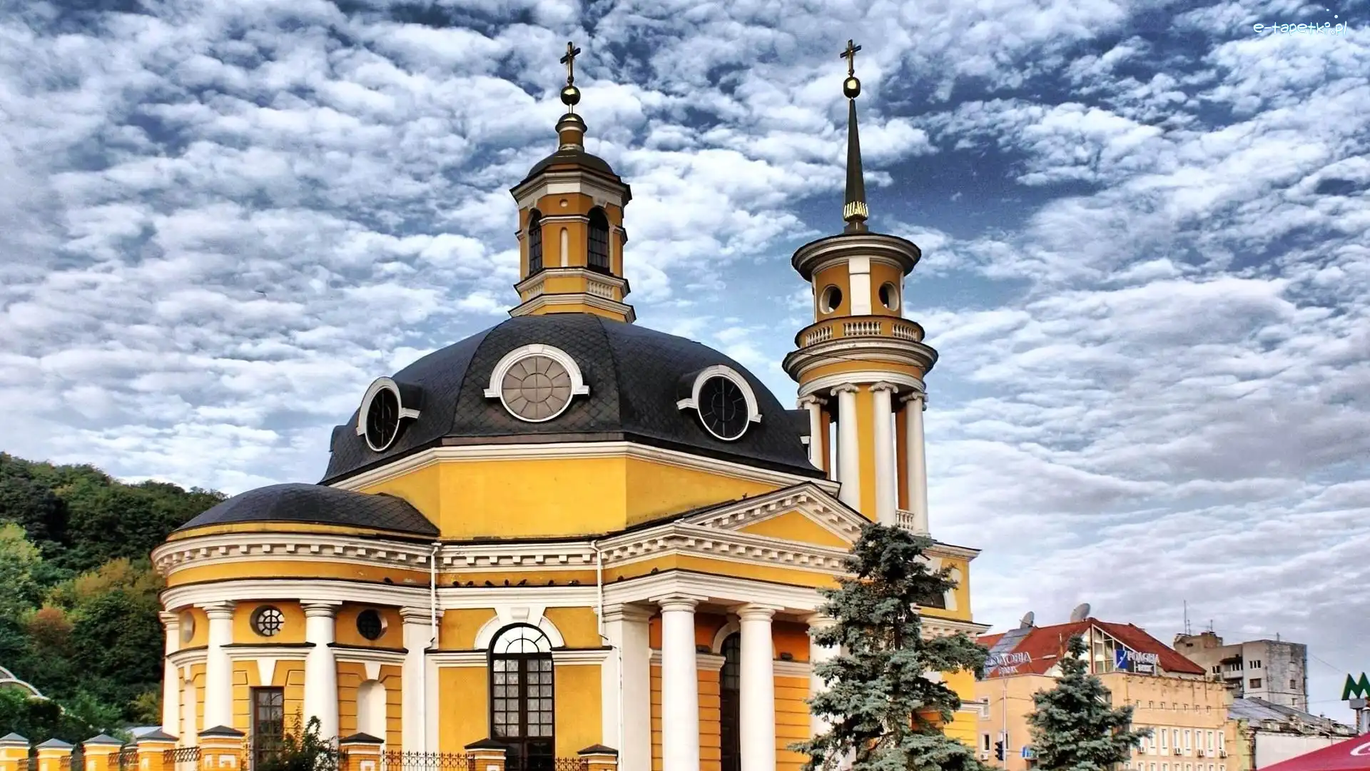 Saint Michael, Włochy, Chmury, Klasztor