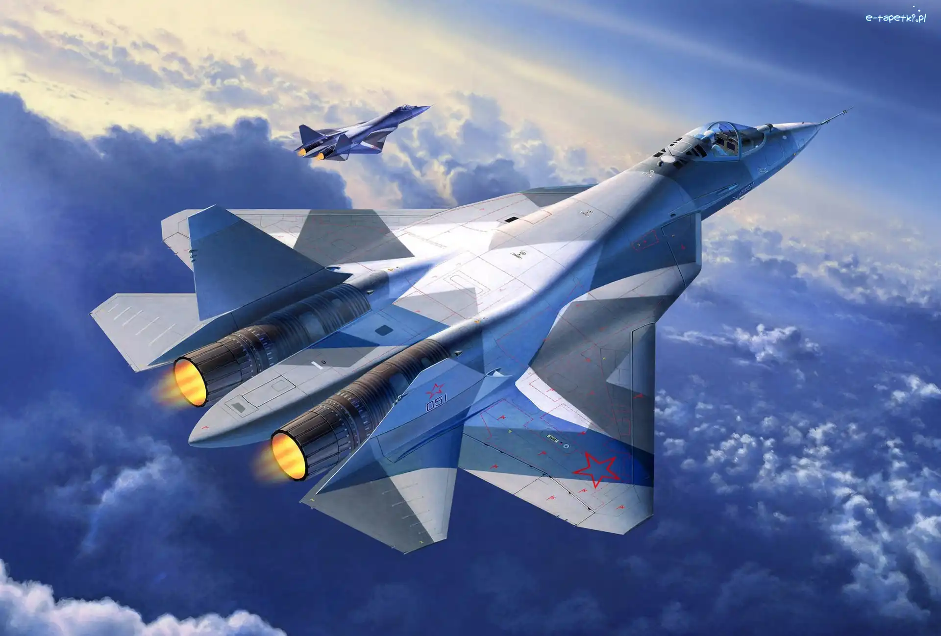 T-50 PAK FA, Odrzutowe, Samoloty