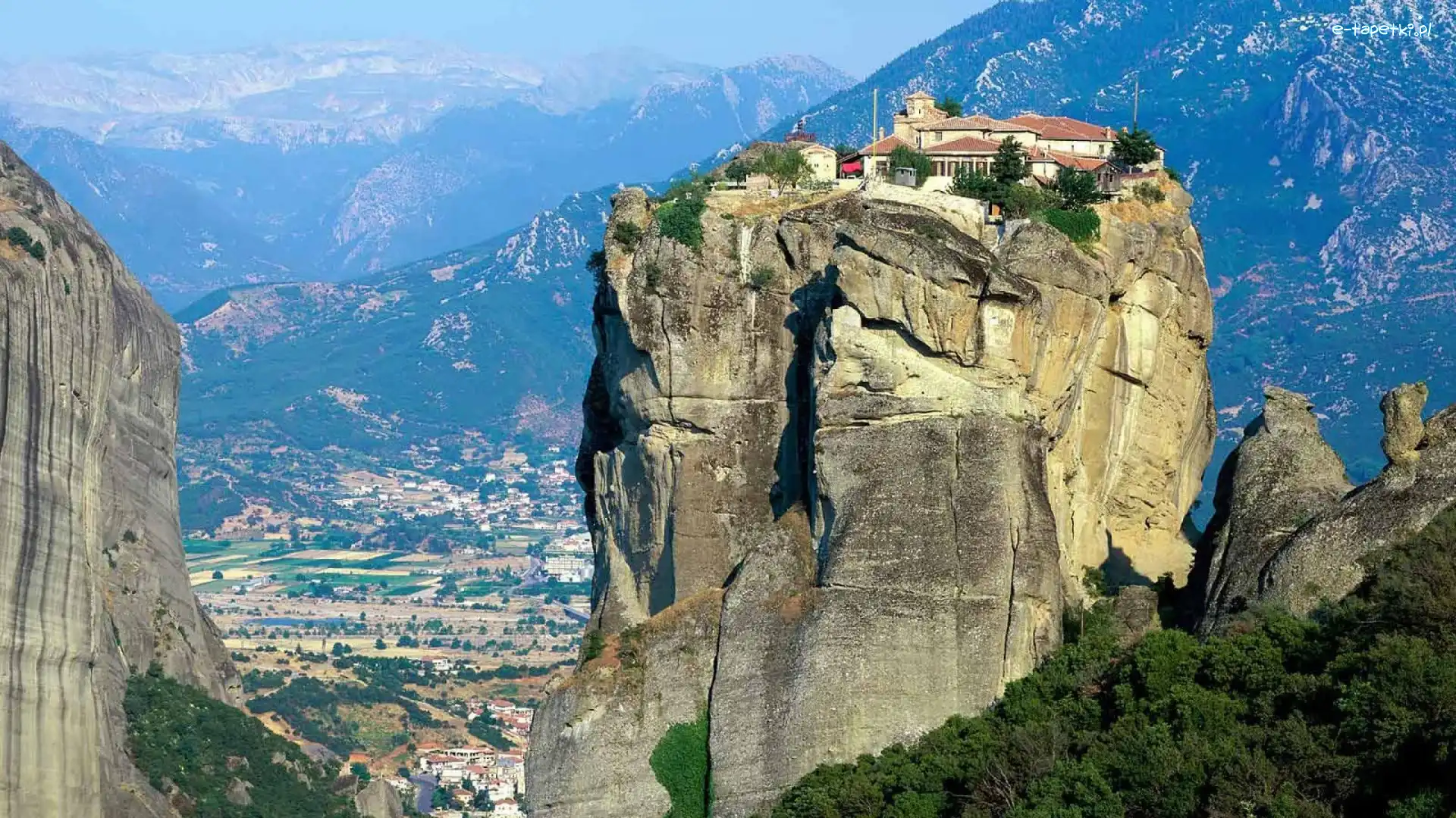 Skały, Grecja, Meteora, Góry