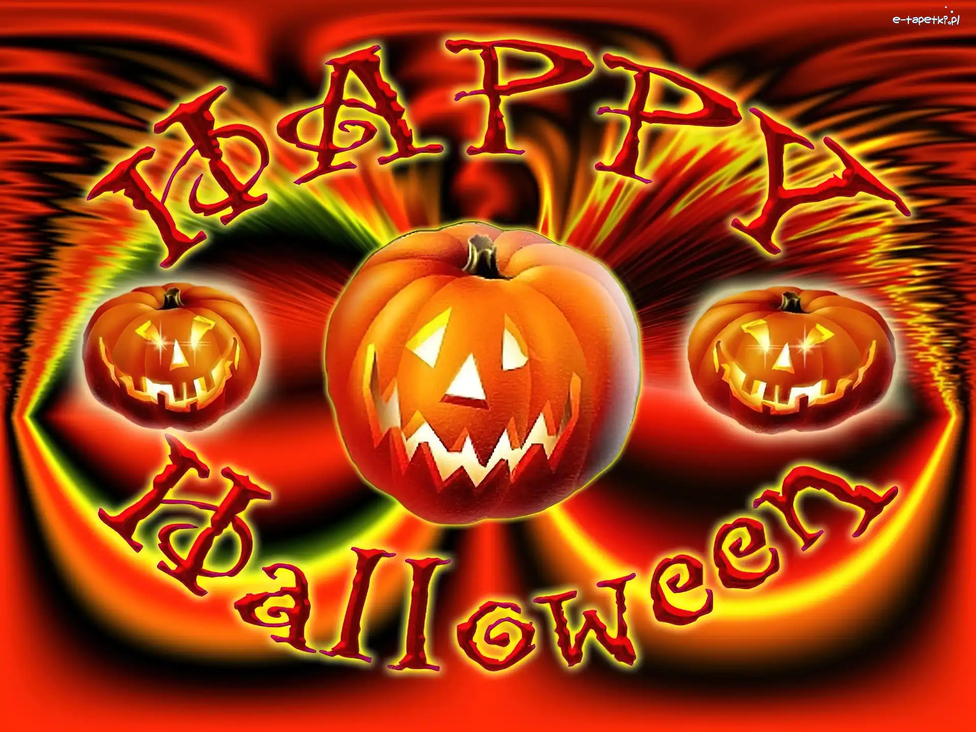 trzy dynie, Halloween