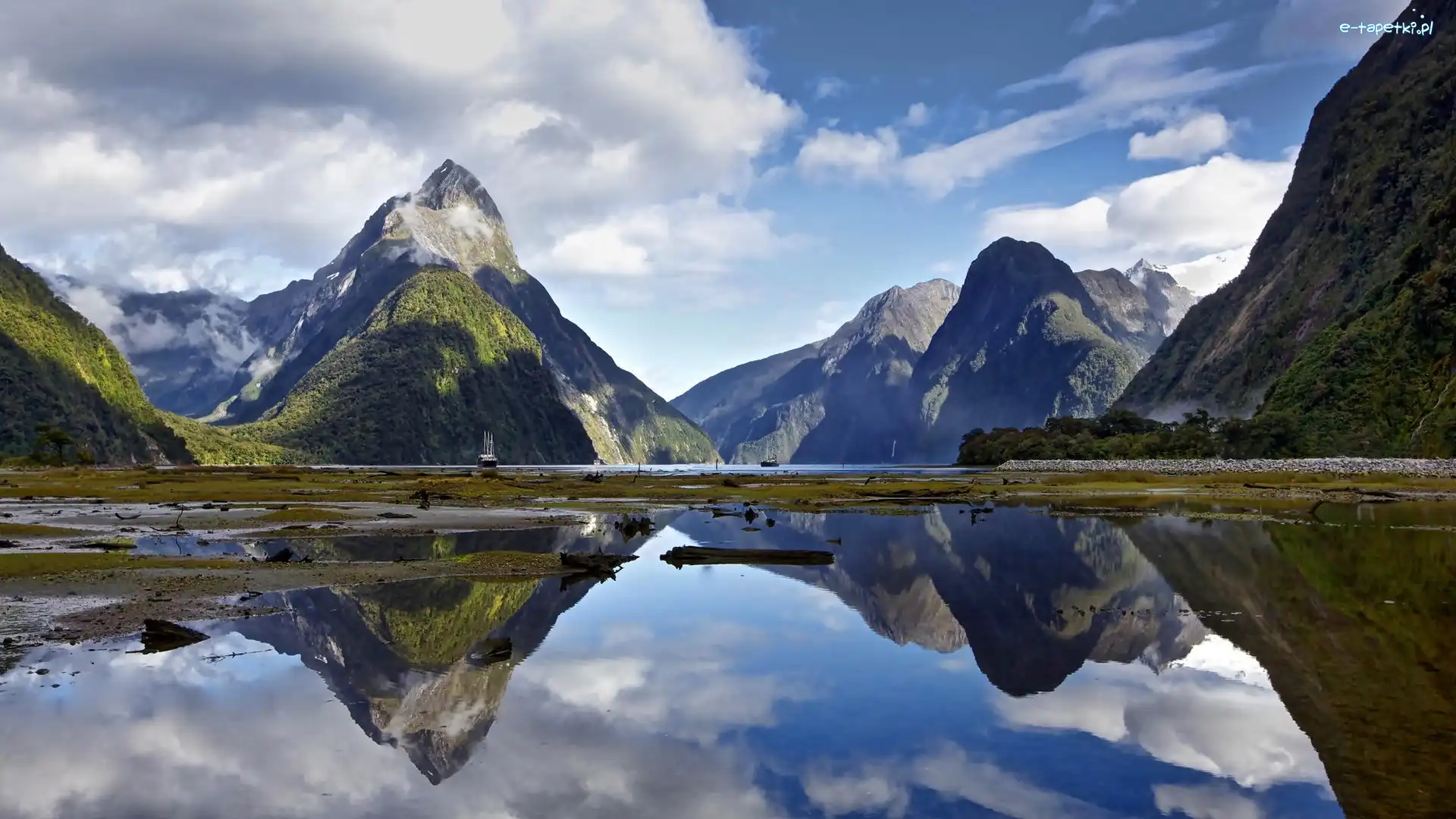 Fiord, Góry, Zatoka Milforda, Nowozelandzki