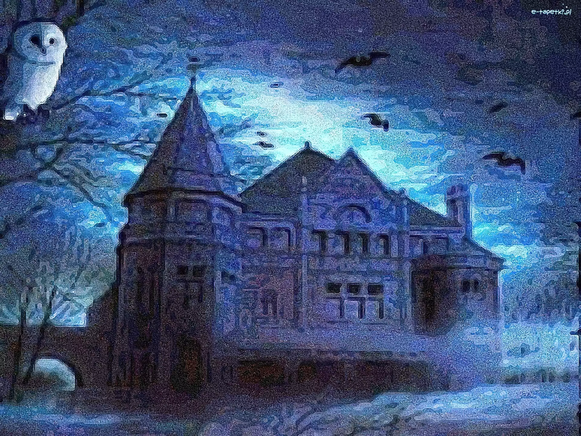zamek, Halloween