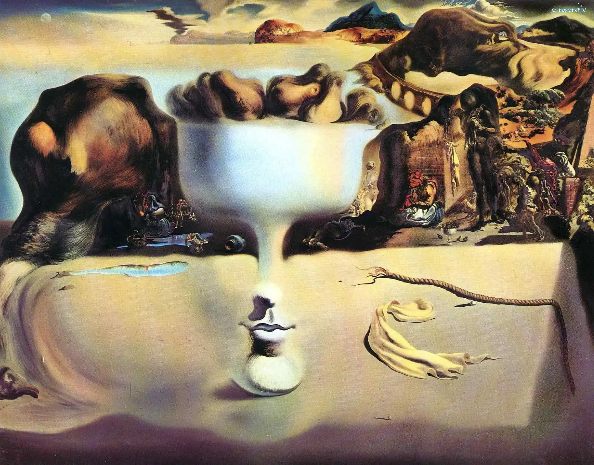 Malarstwo, Surrealizm, Salvador Dali, Obraz
