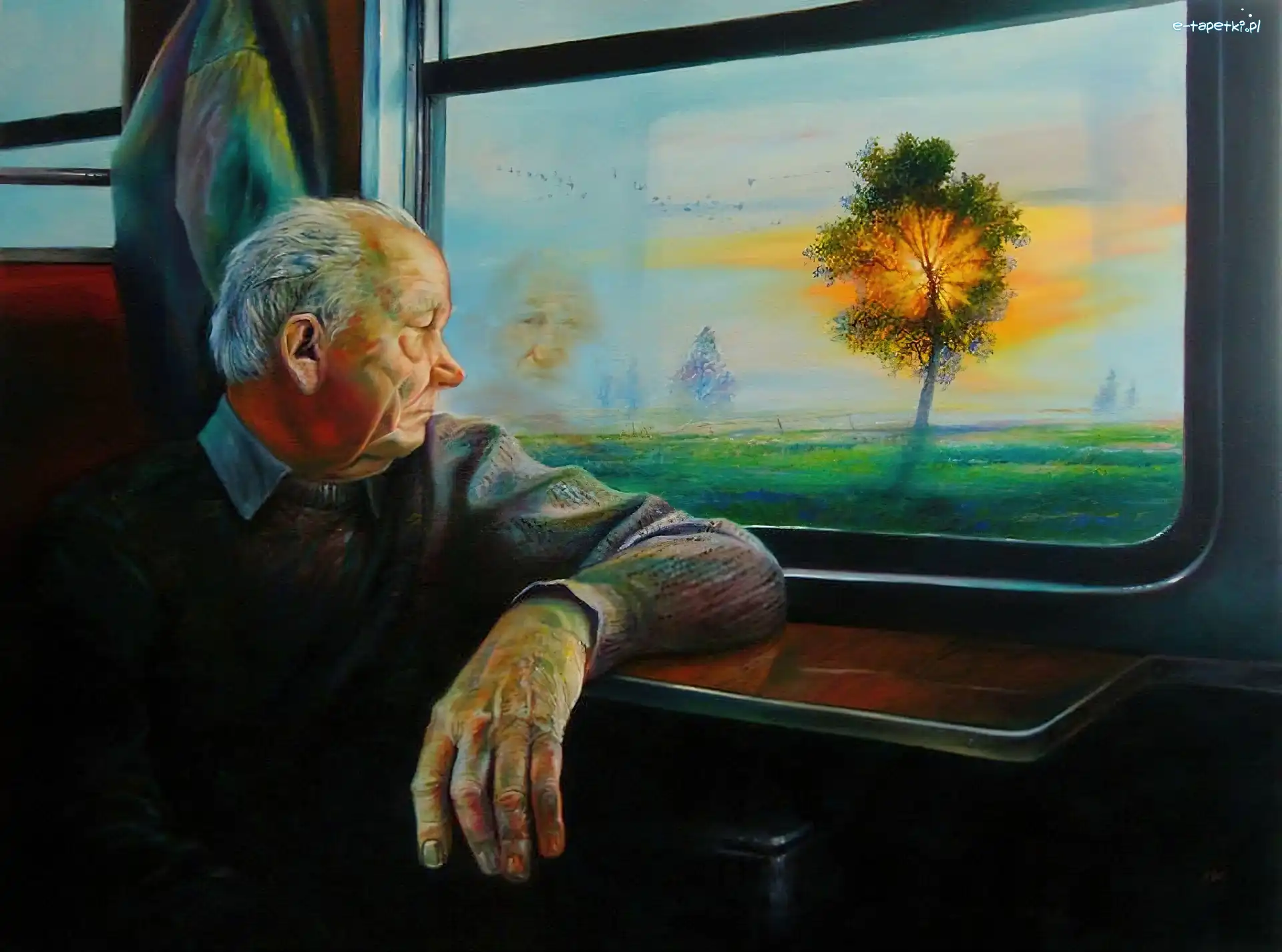 Pociąg, Mężczyzna, Włodzimierz Kukliński