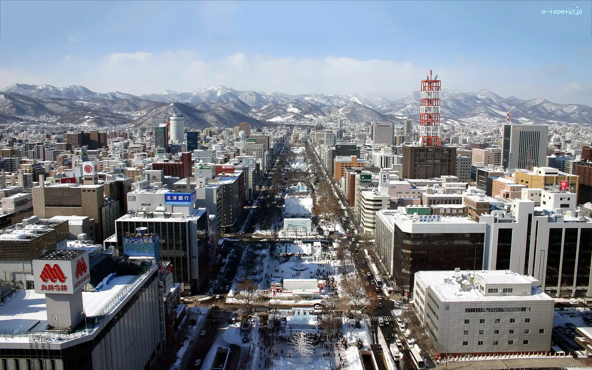 Miasto, Sapporo, Japonia