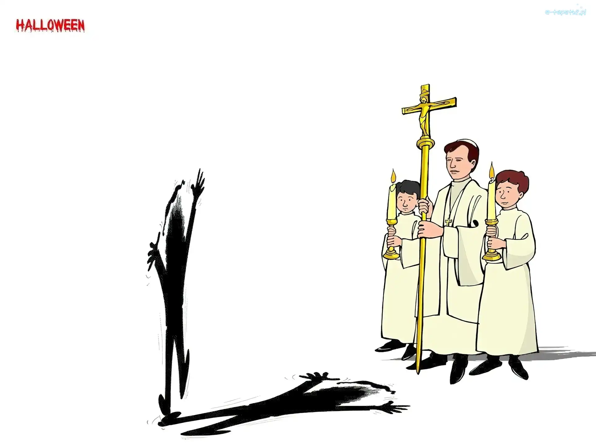 ministranci, Halloween