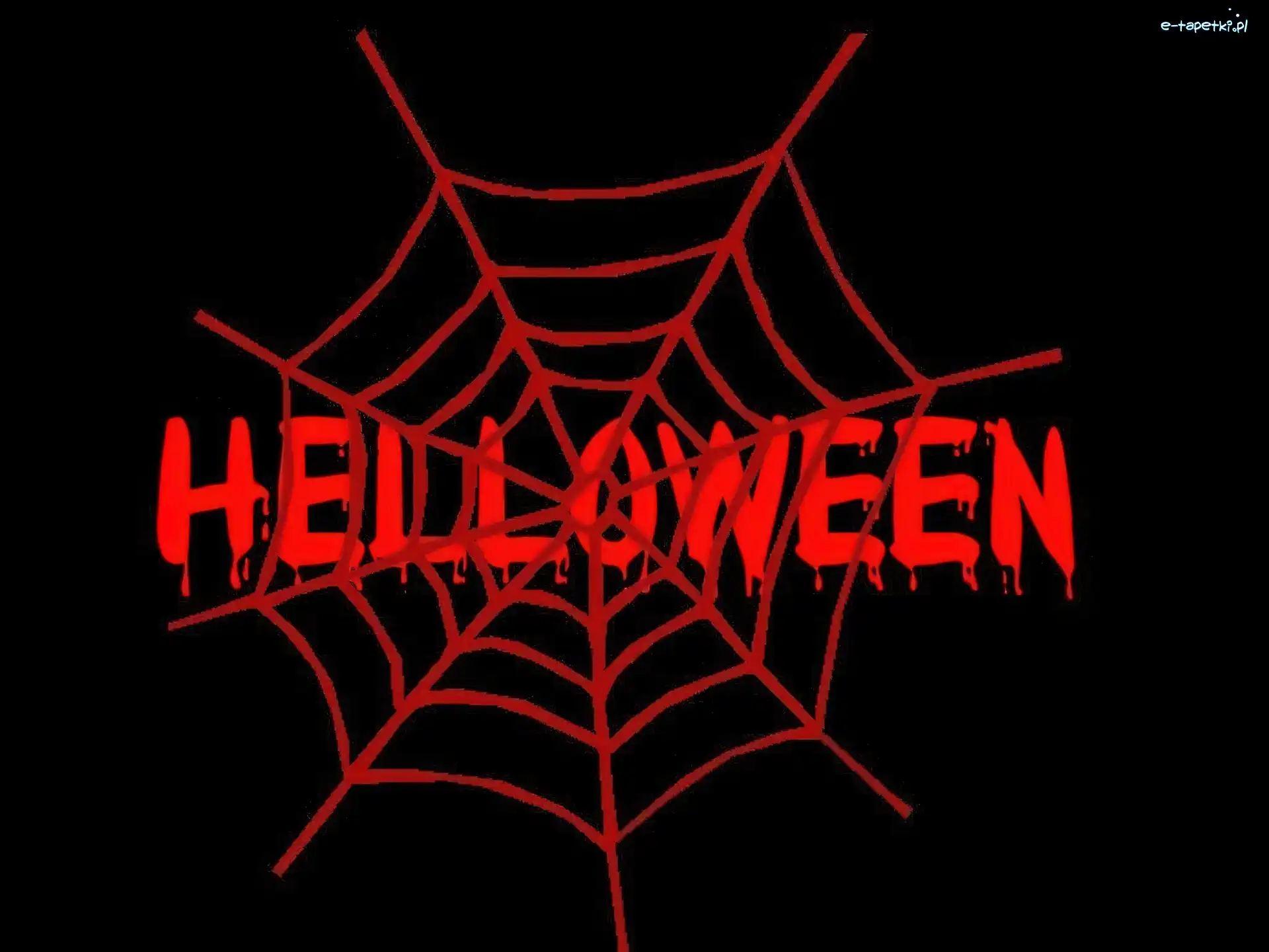 pajęczyna, Halloween