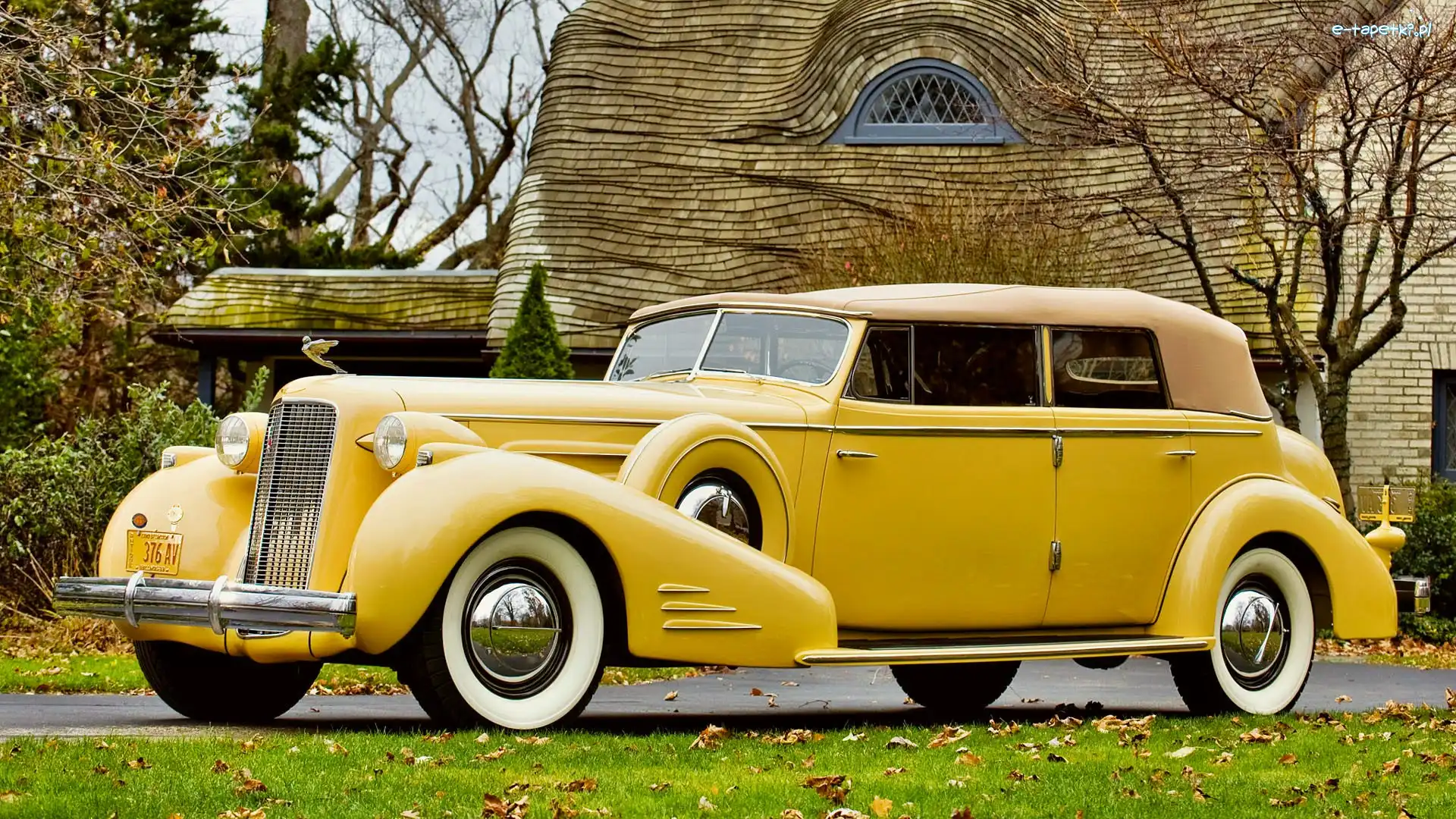 1930, Cadillac V16, Żółty