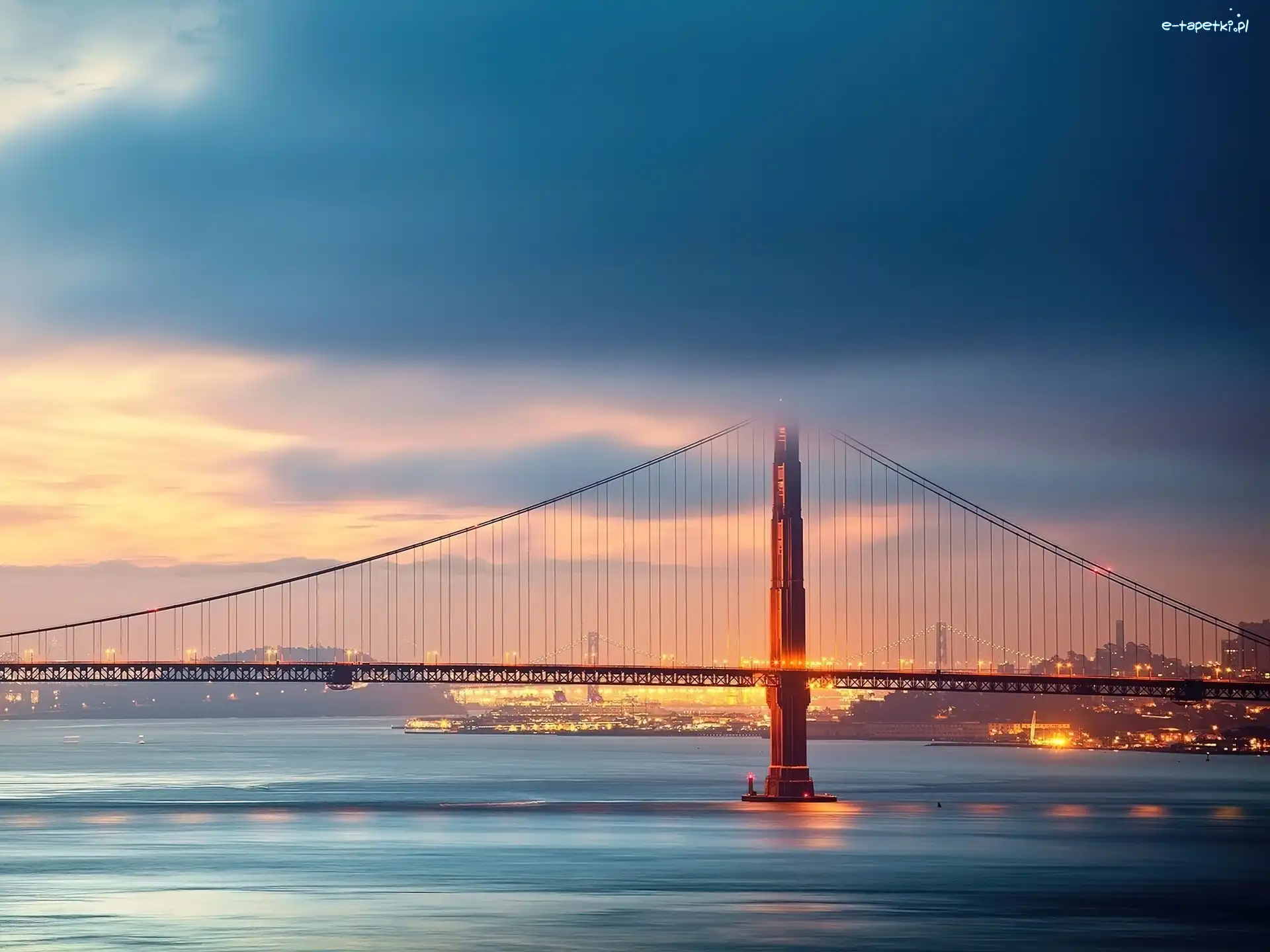 Most, Rzeka, Golden Gate, San Francisco