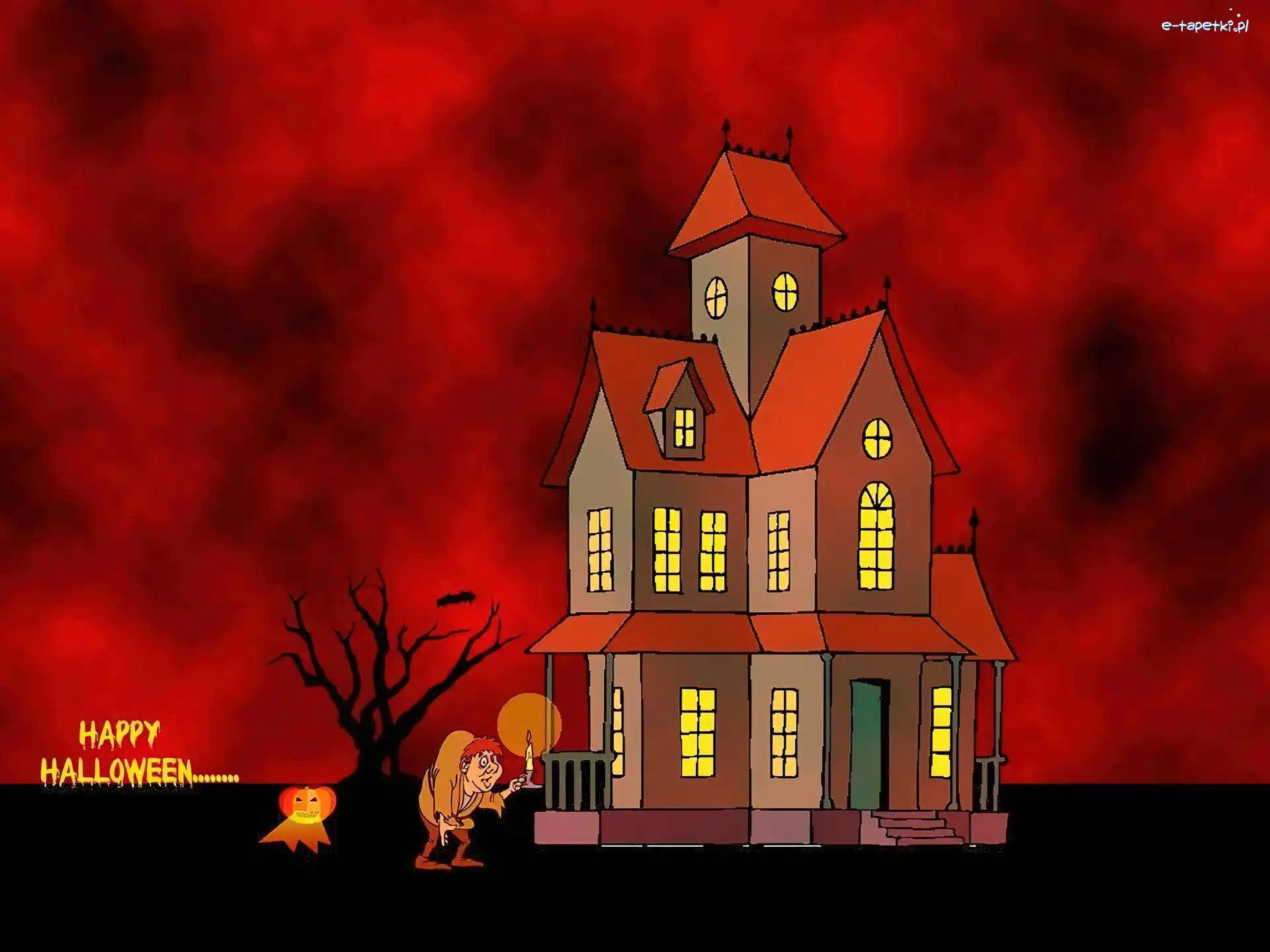 domek, Halloween