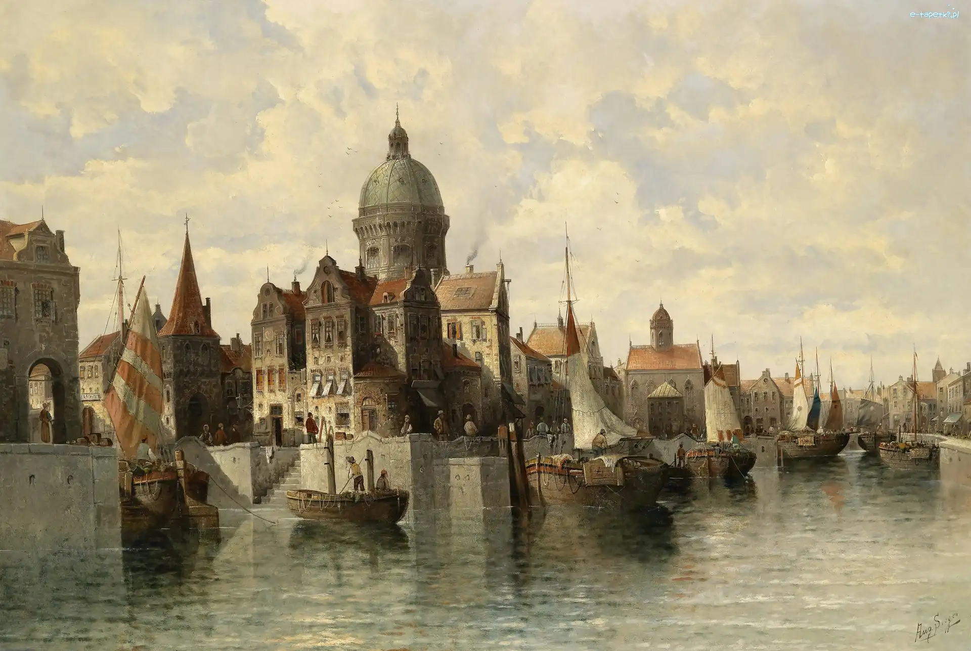 Amsterdam, Siegen, August