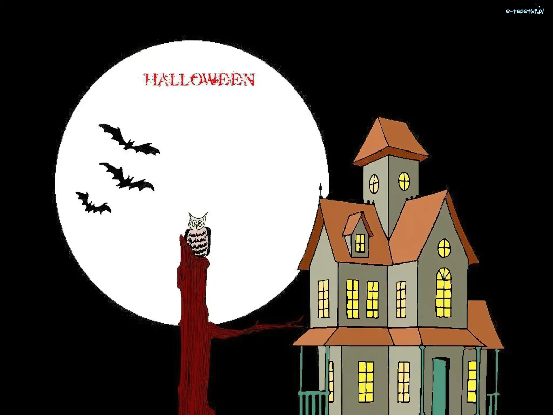 księżyc, Halloween