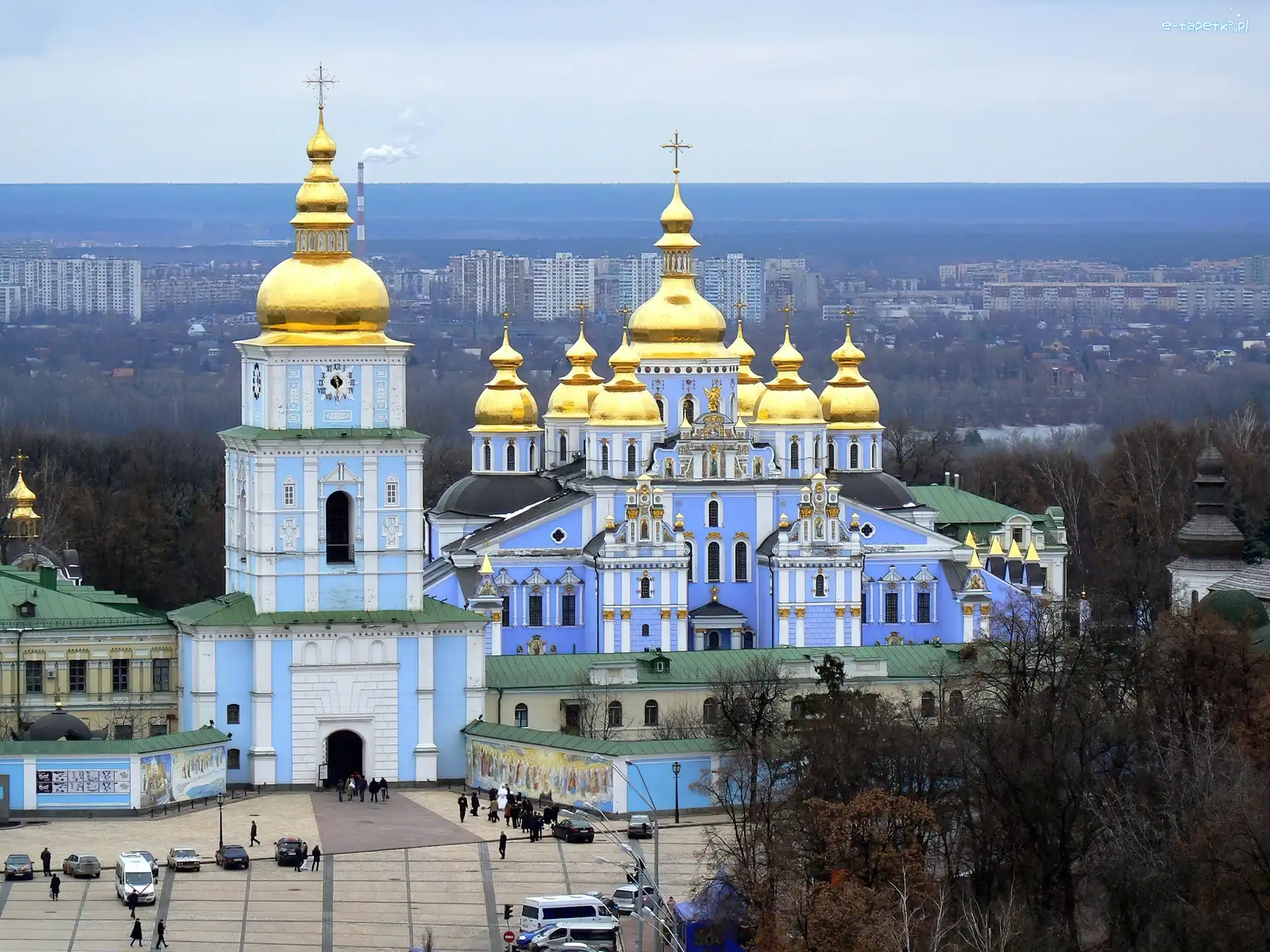 Klasztor, Archanioła, Św. Michała, Ukraina, Kijów