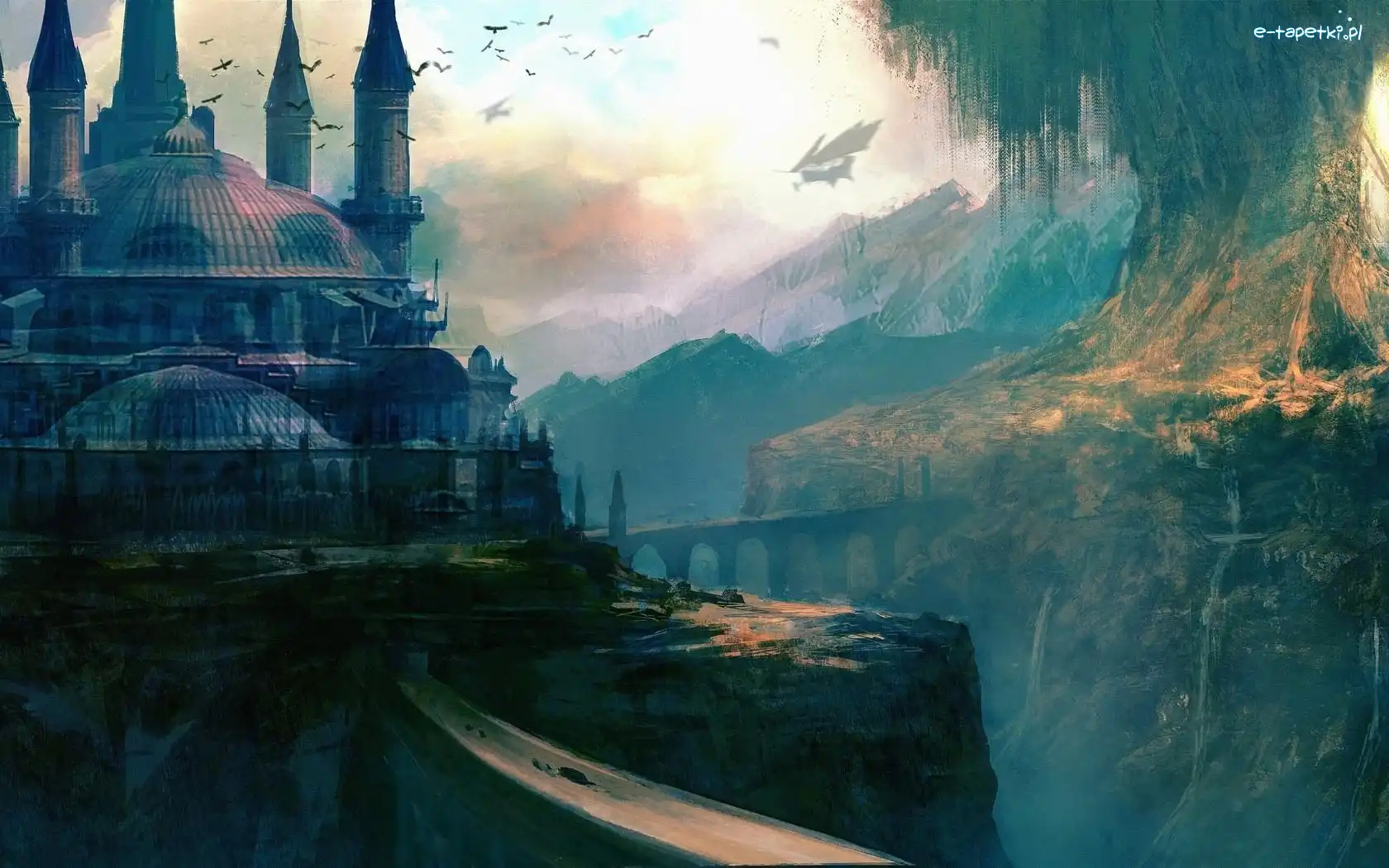 Góry, Pałac, Fantasy