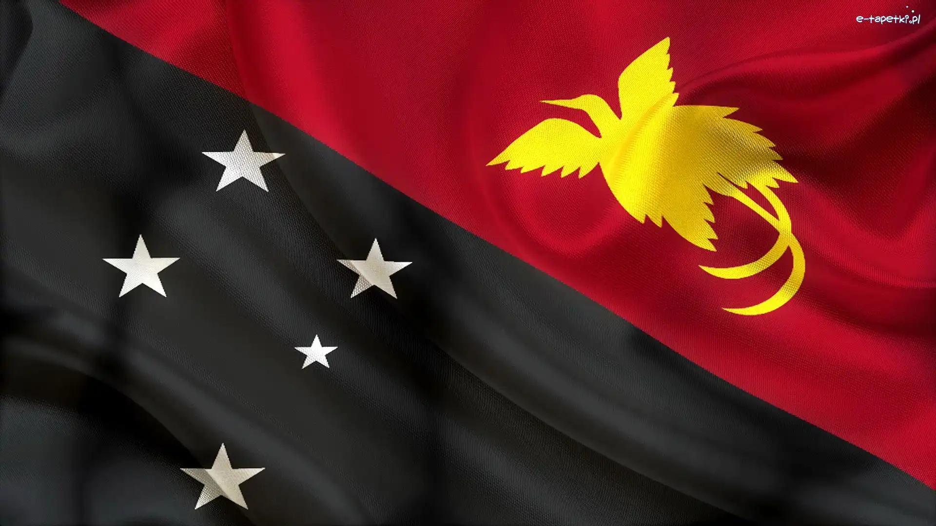 Flaga, Papua Nowa Gwinea, Państwo
