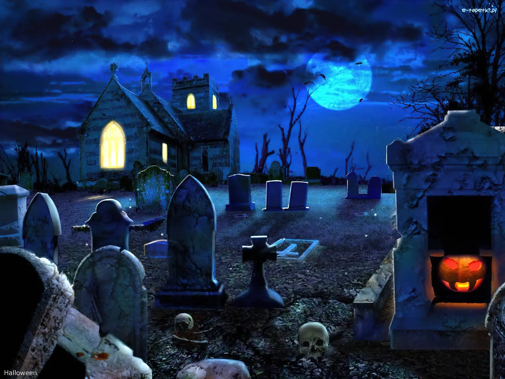 cmentarz, Halloween