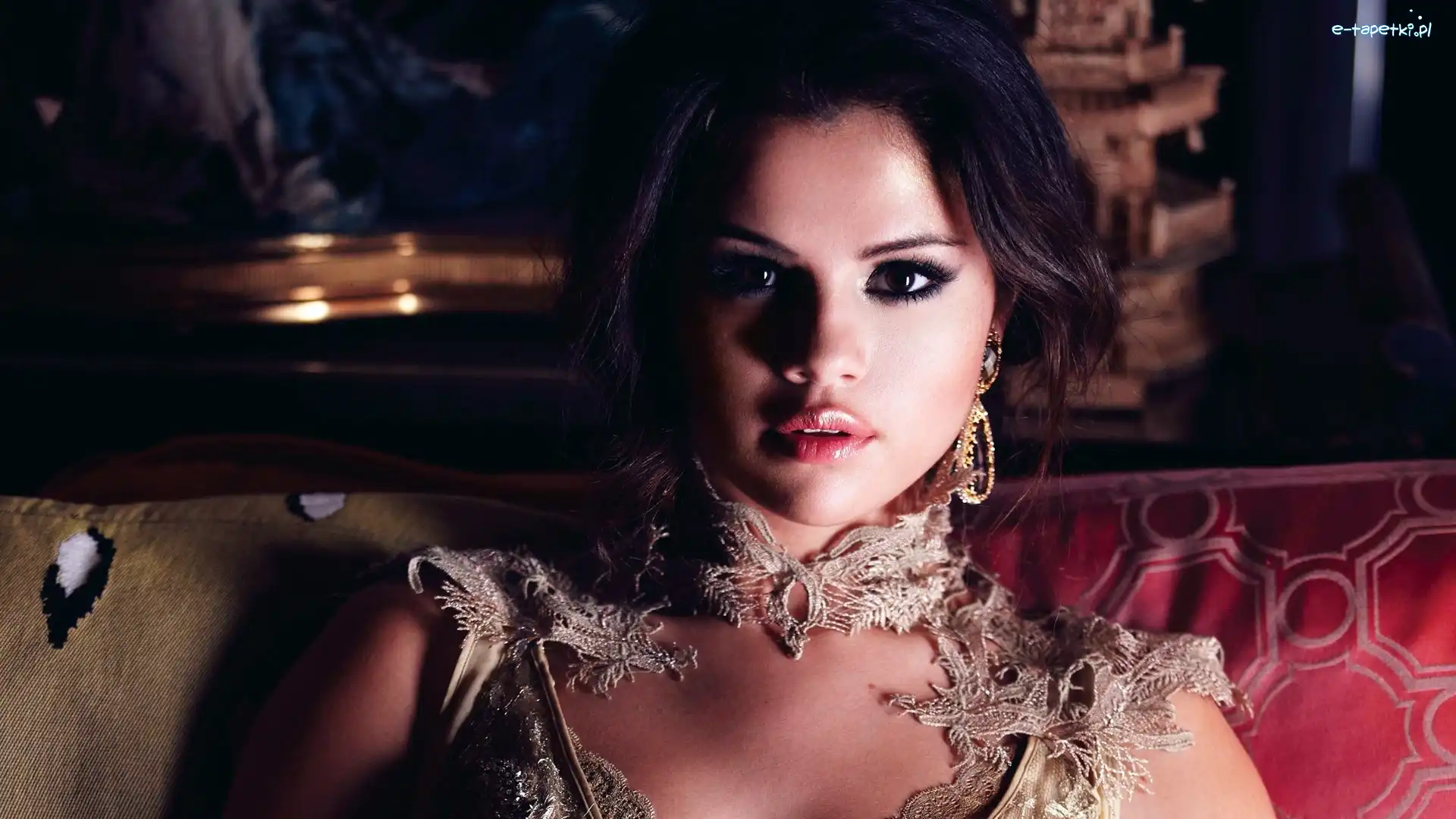 Makijaż, Oczy, Selena Gomez