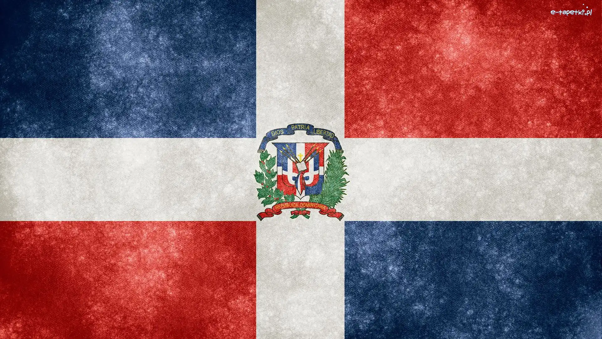 Dominikana, Flaga