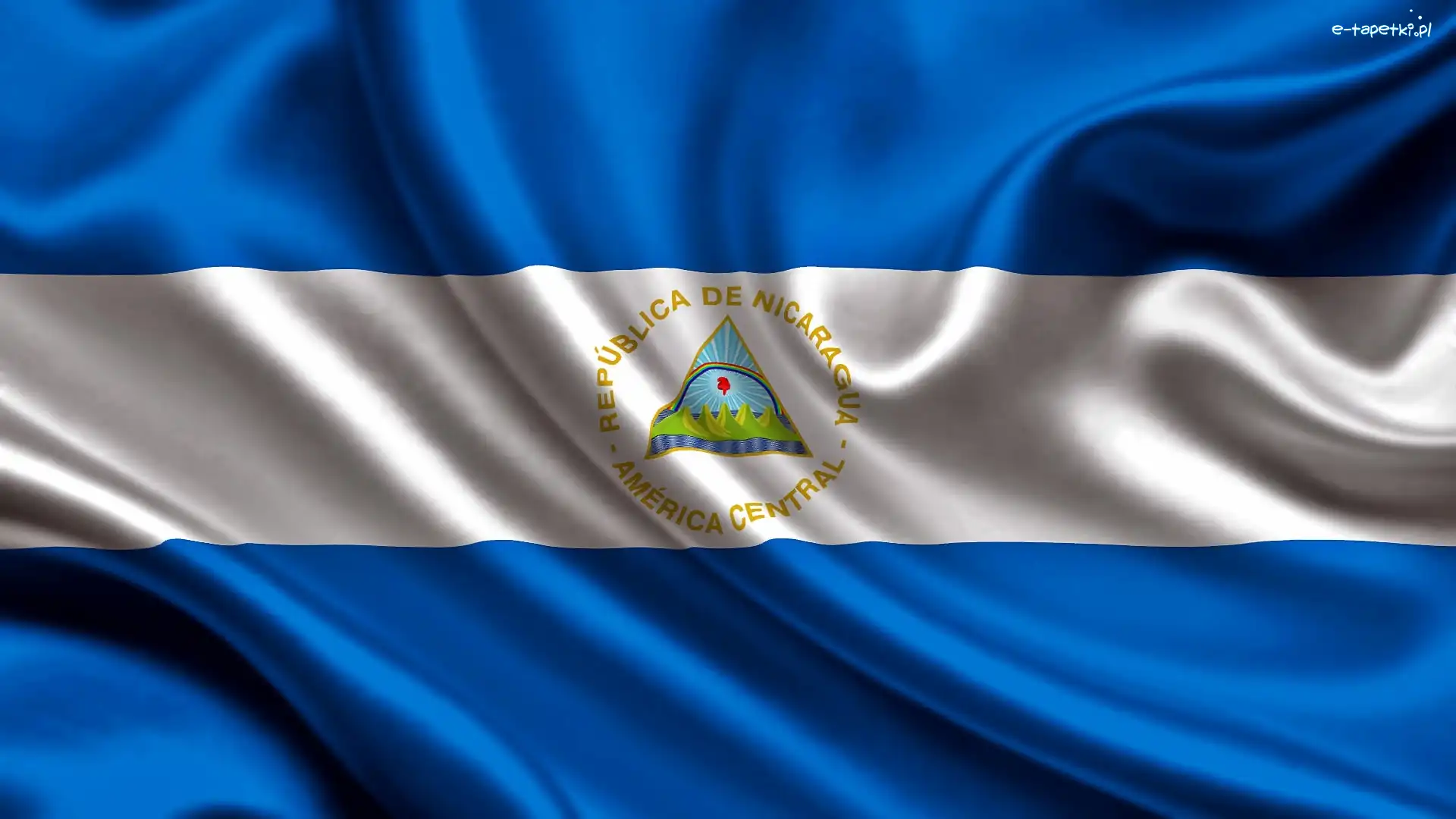Nikaragui, Flaga