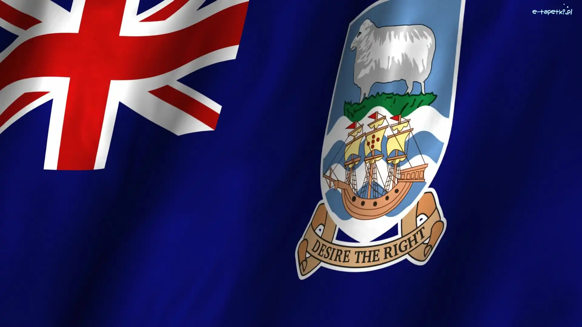 Falklandy, Flaga