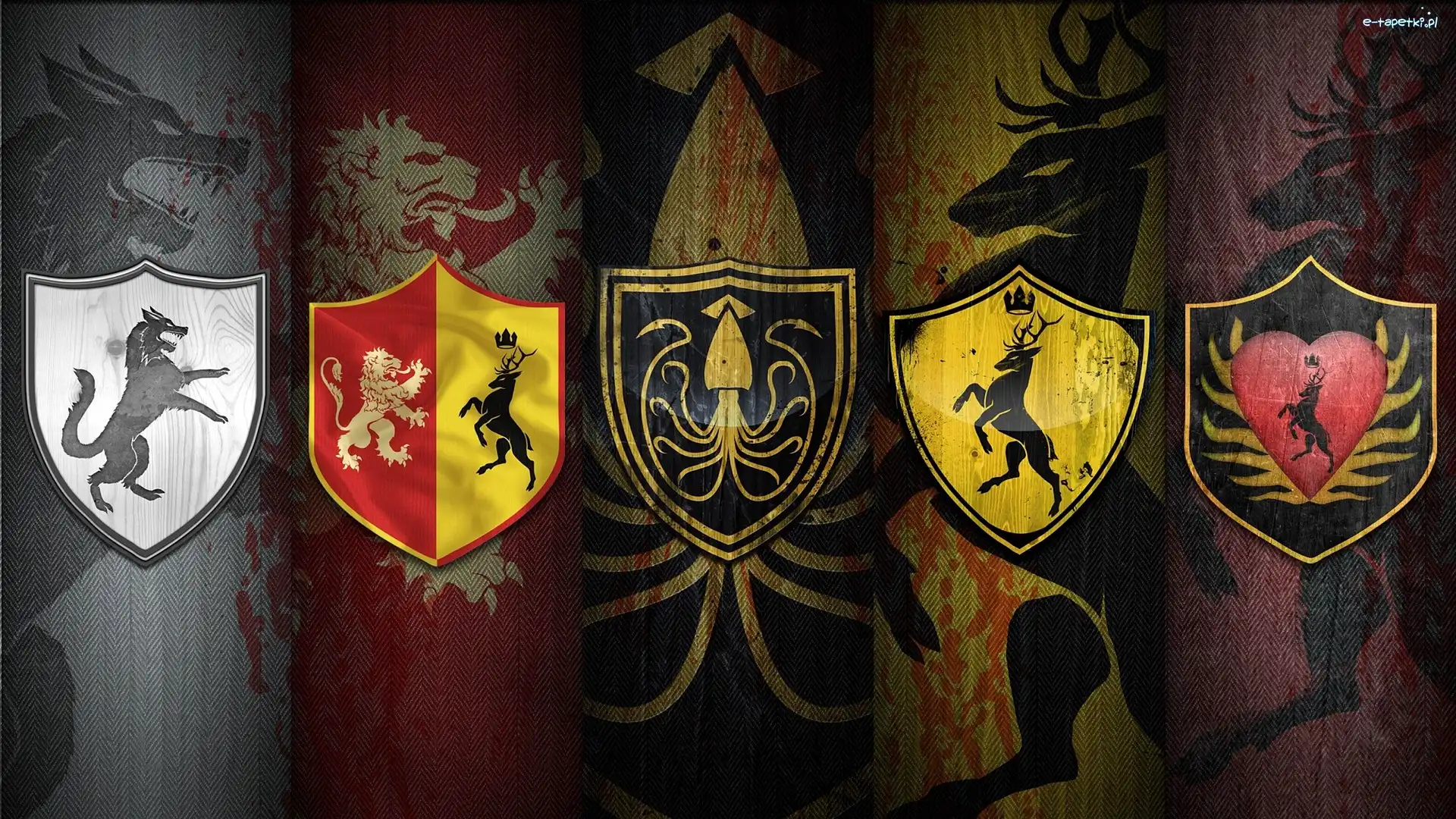 Herby, Game of Thrones, Gra o tron
