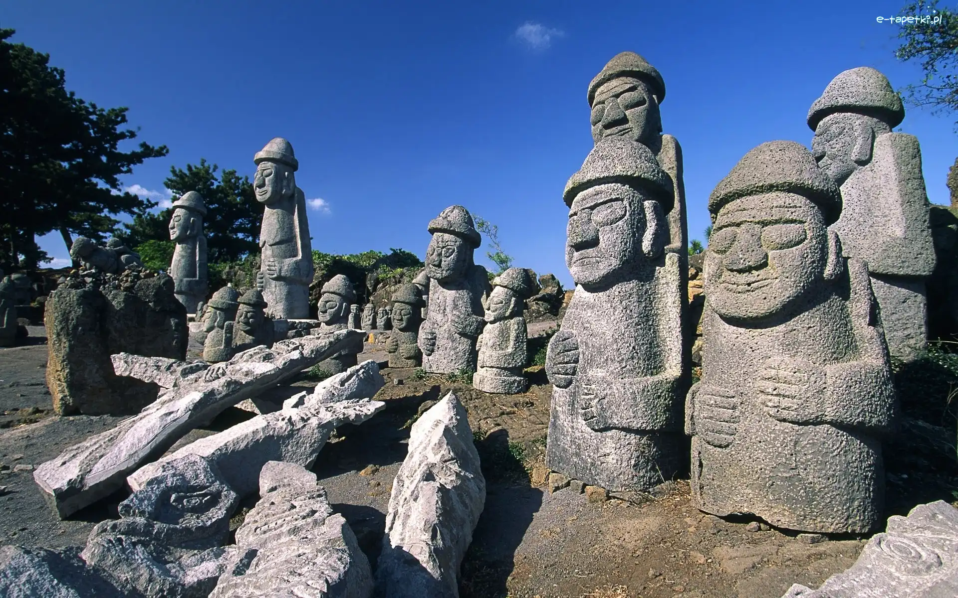 Harubang, Korea Południowa, Jeju, Posągi