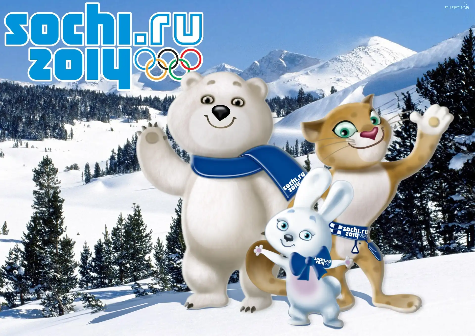 Góry, Sochi 2014, Zima, Maskotki