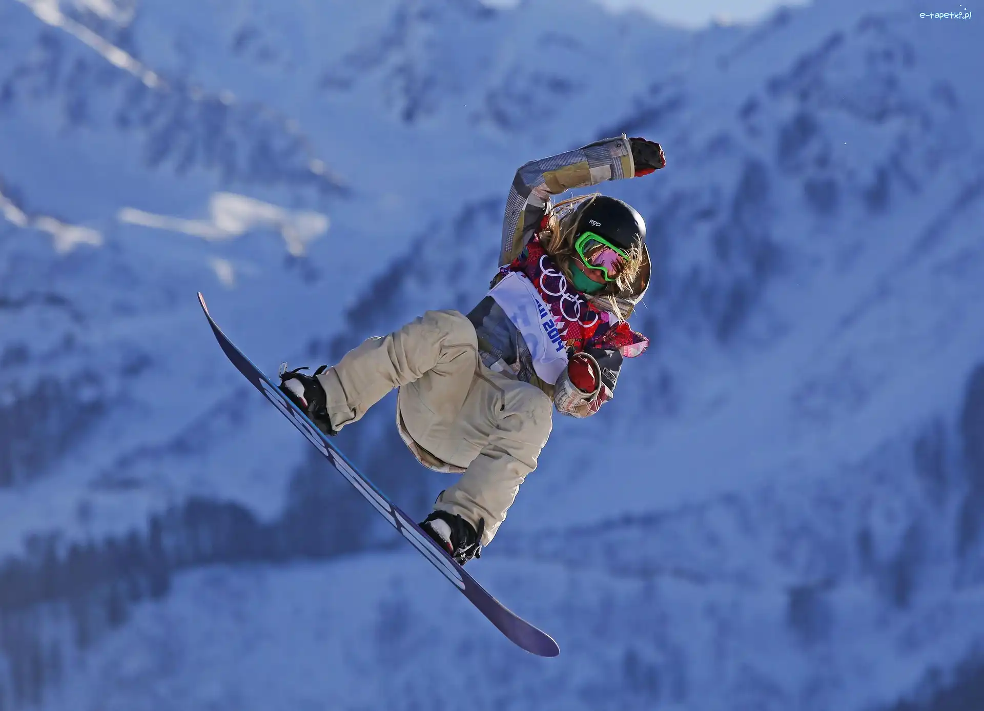 Sochi, Slopestyle, Złoty, Jamie Anderson, Snowbording, Olimpiada, Medalista