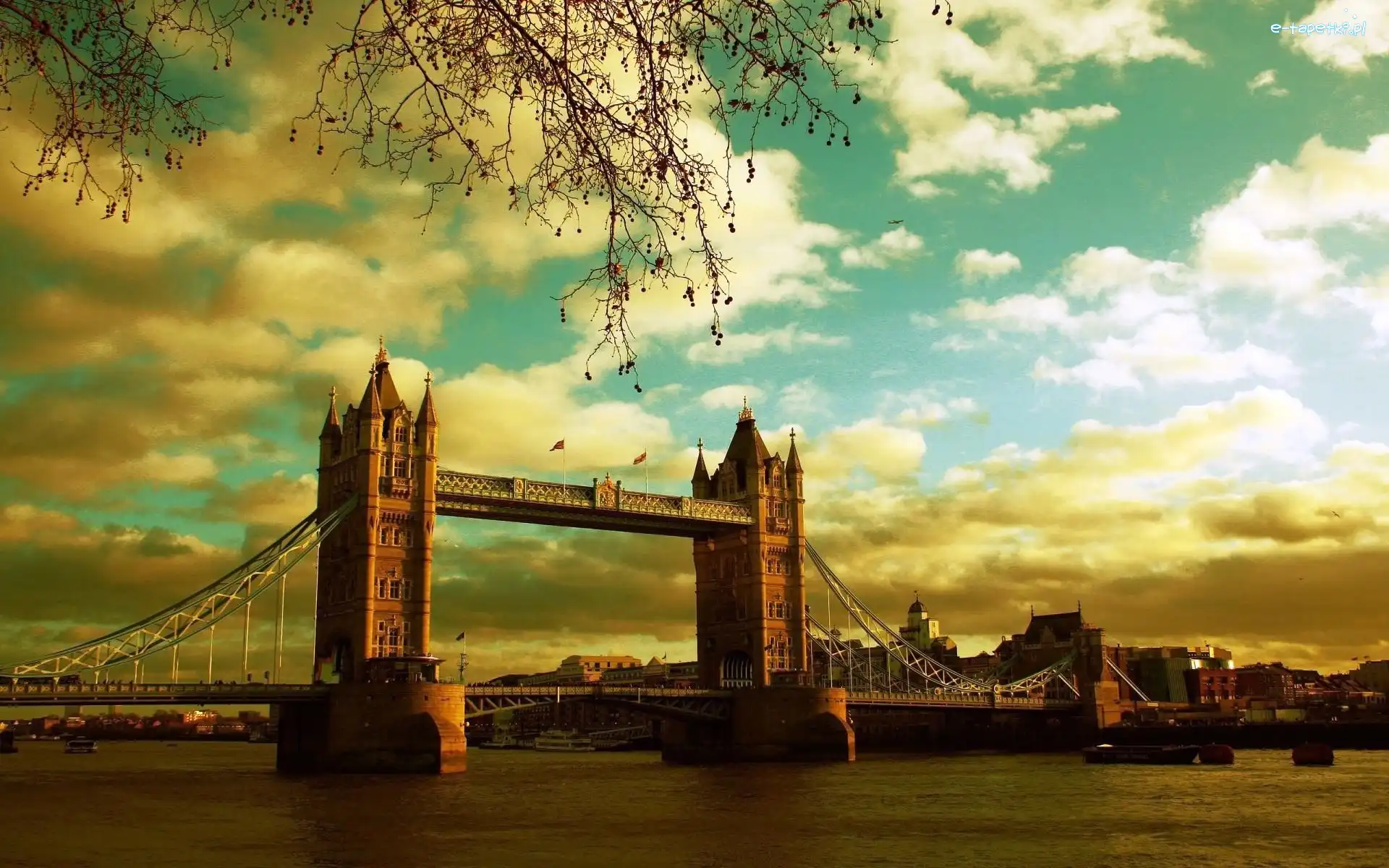 Londyn, Tower Bridge, Most