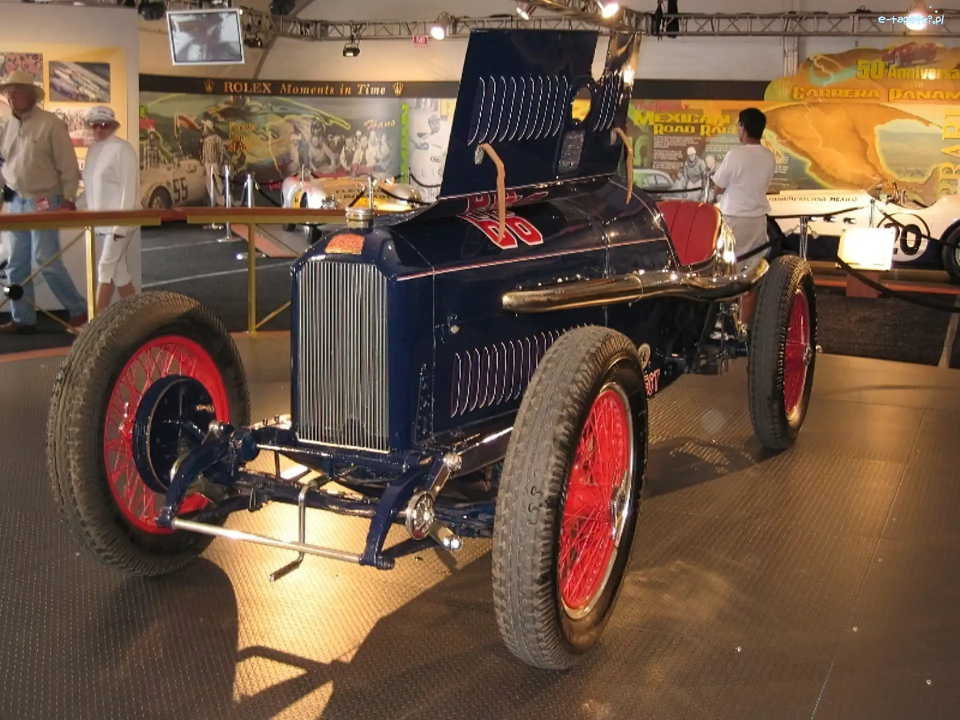Samochody Zabytkowe, koła, Samochód Rajdowy, Peugeot