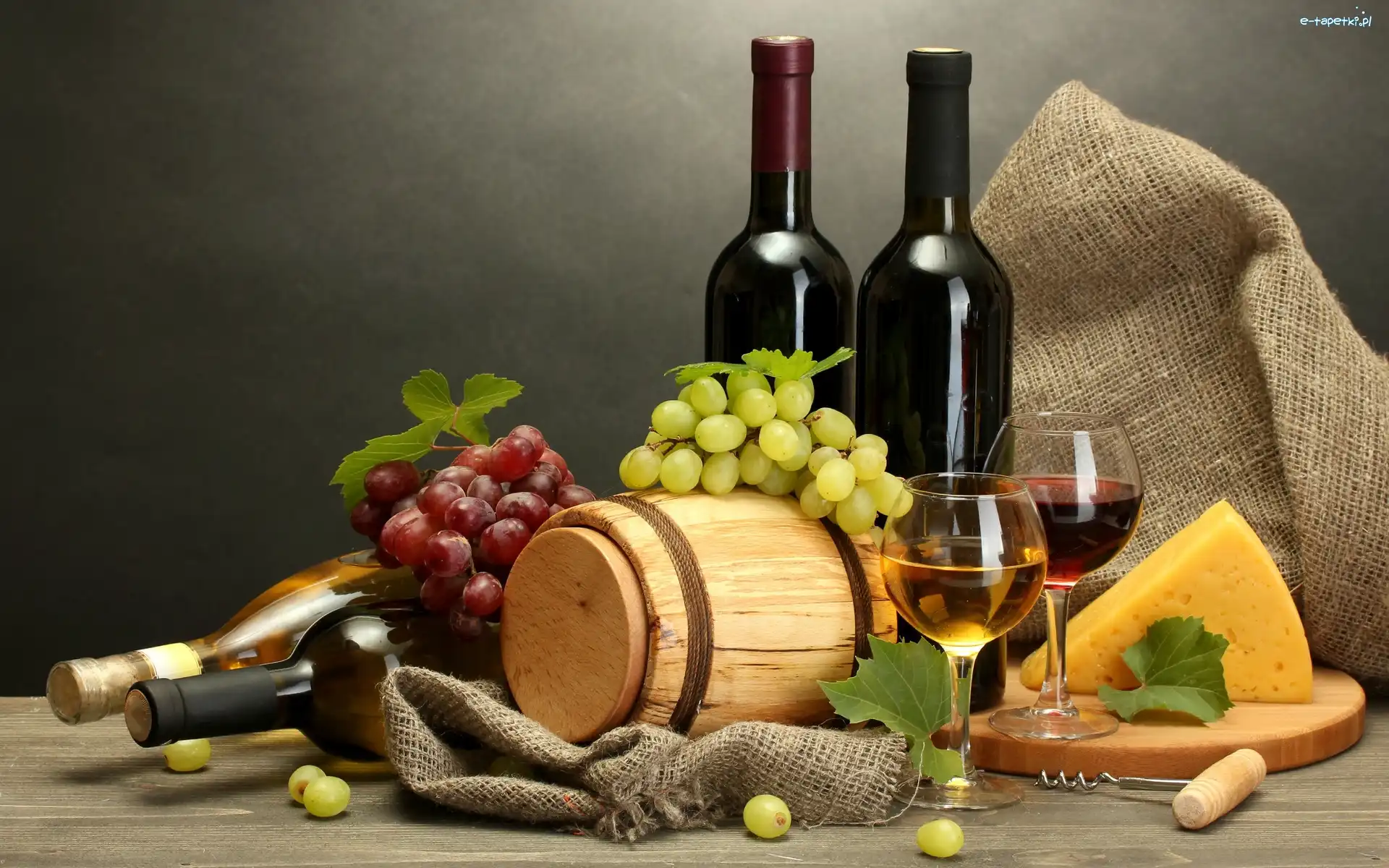 Winogrona, Kompozycja, Antałek, Wino