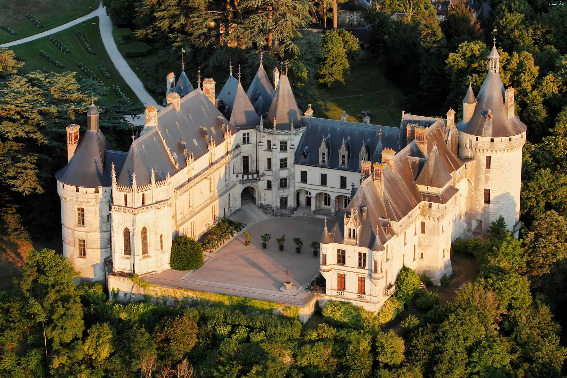 Francja, Chaumont Sur Loire, Zamek