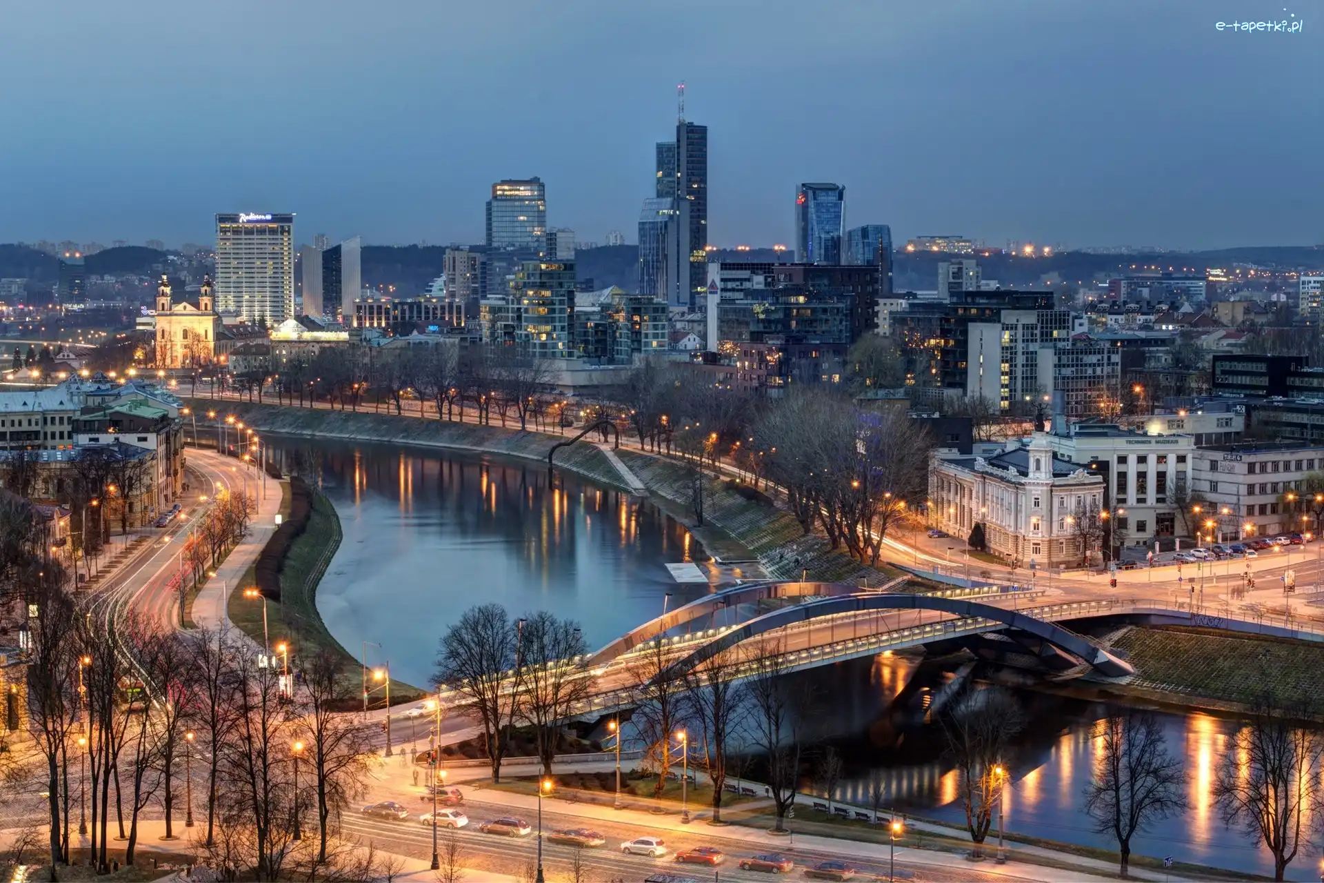 Wilno, Noc, Miasto, Litwa