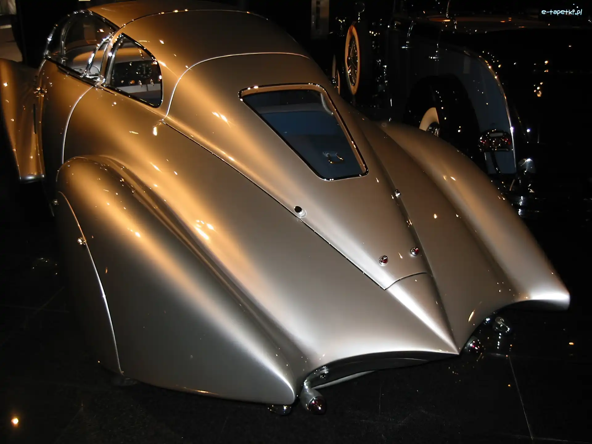 szyba, tył , Hispano Suiza