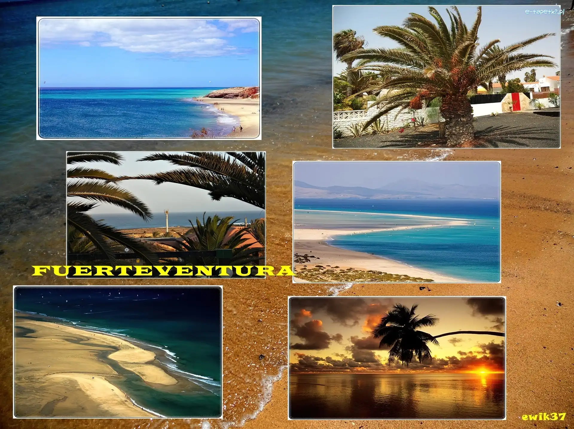 Kanaryjska, Napis, Fuerteventura, Wyspa