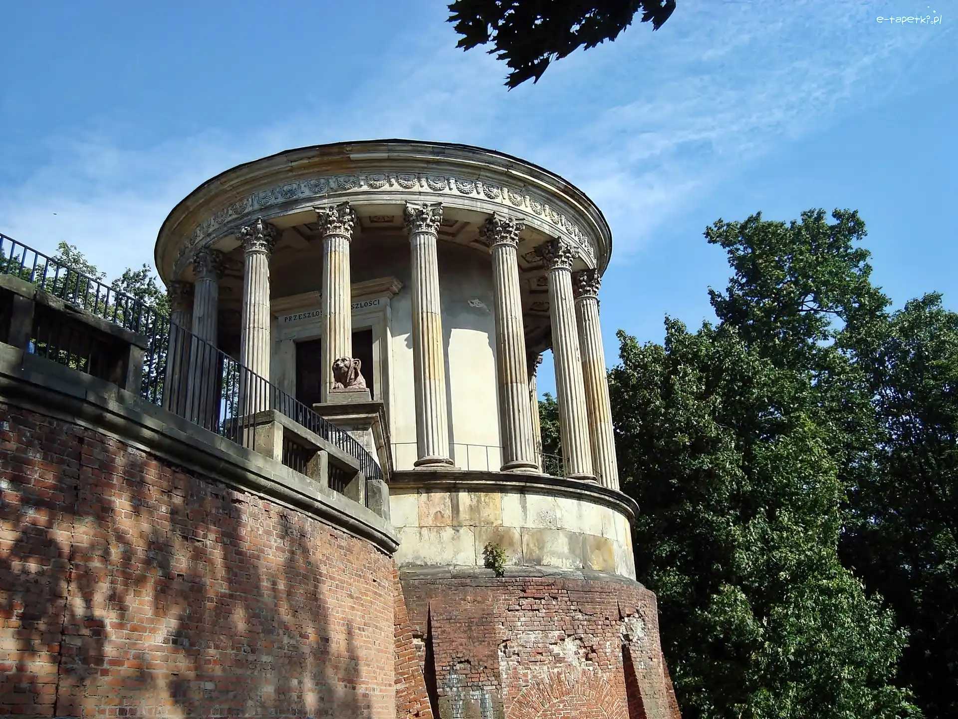 Świątynia, Parkowo, Pałacowy, Sybilli, Zespół, Puławy