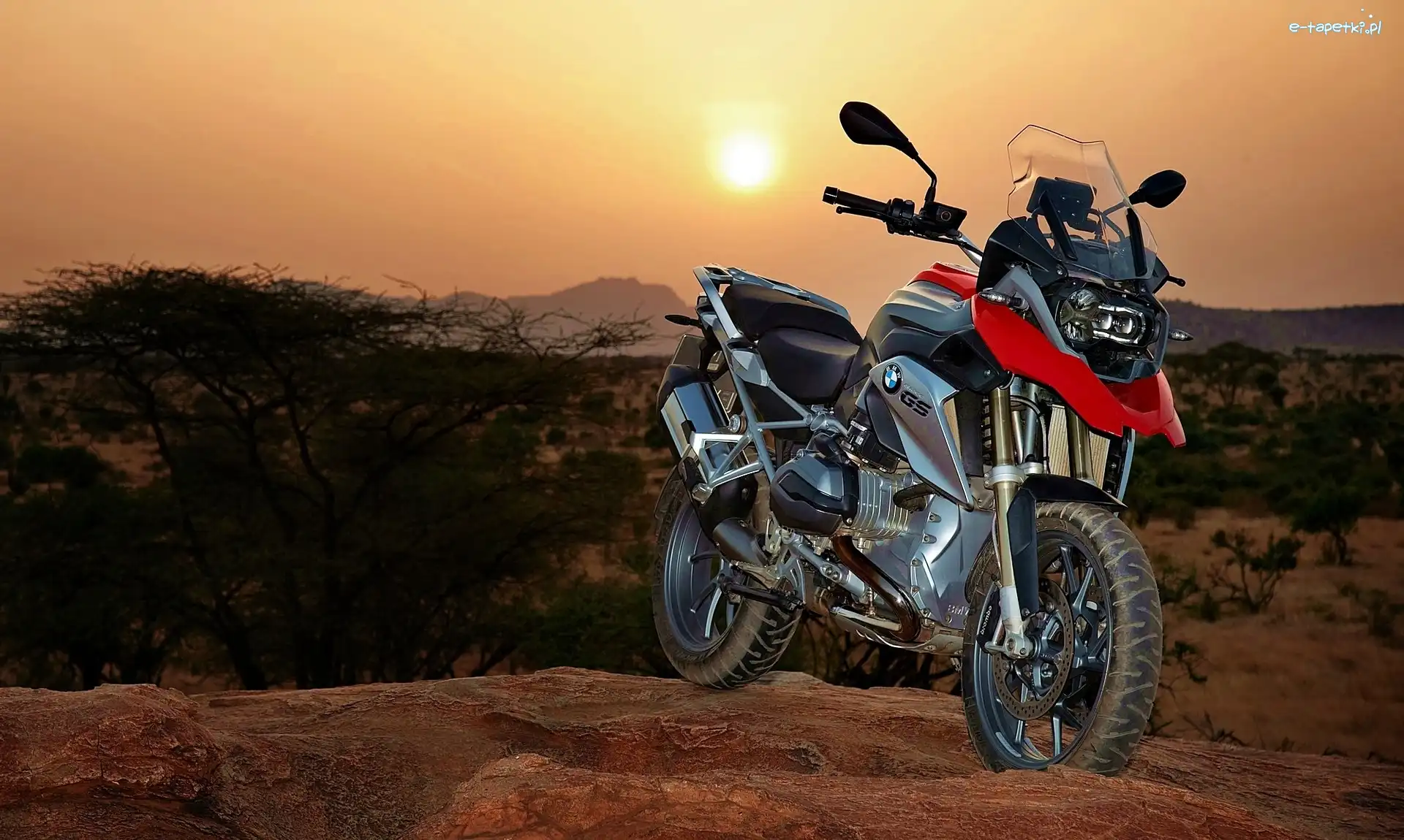 Skały, R1200GS, BMW