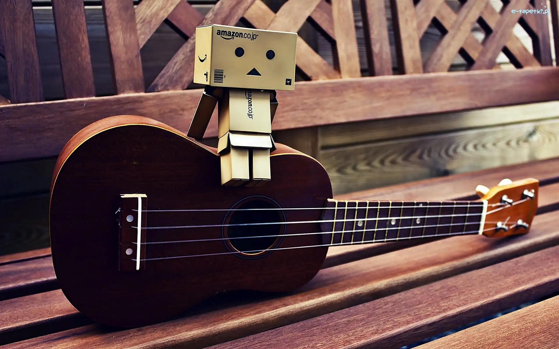 Ławeczka, Gitara, Danbo
