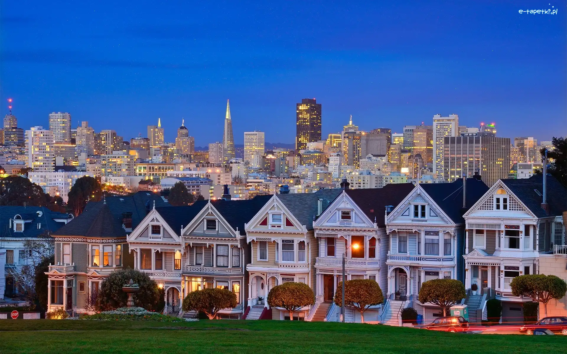 Wieczór, Miasto, San Francisco