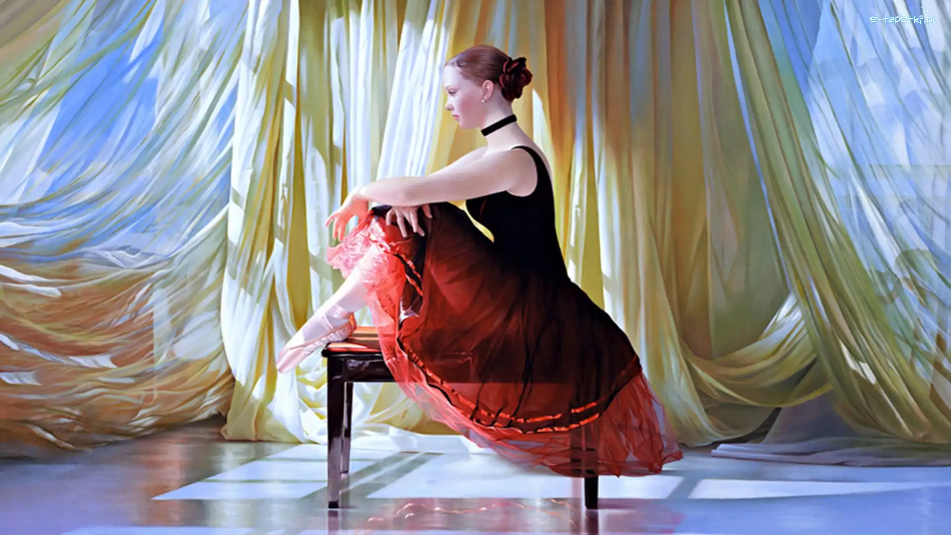 Ballerina, Obrazu, Reprodukcja