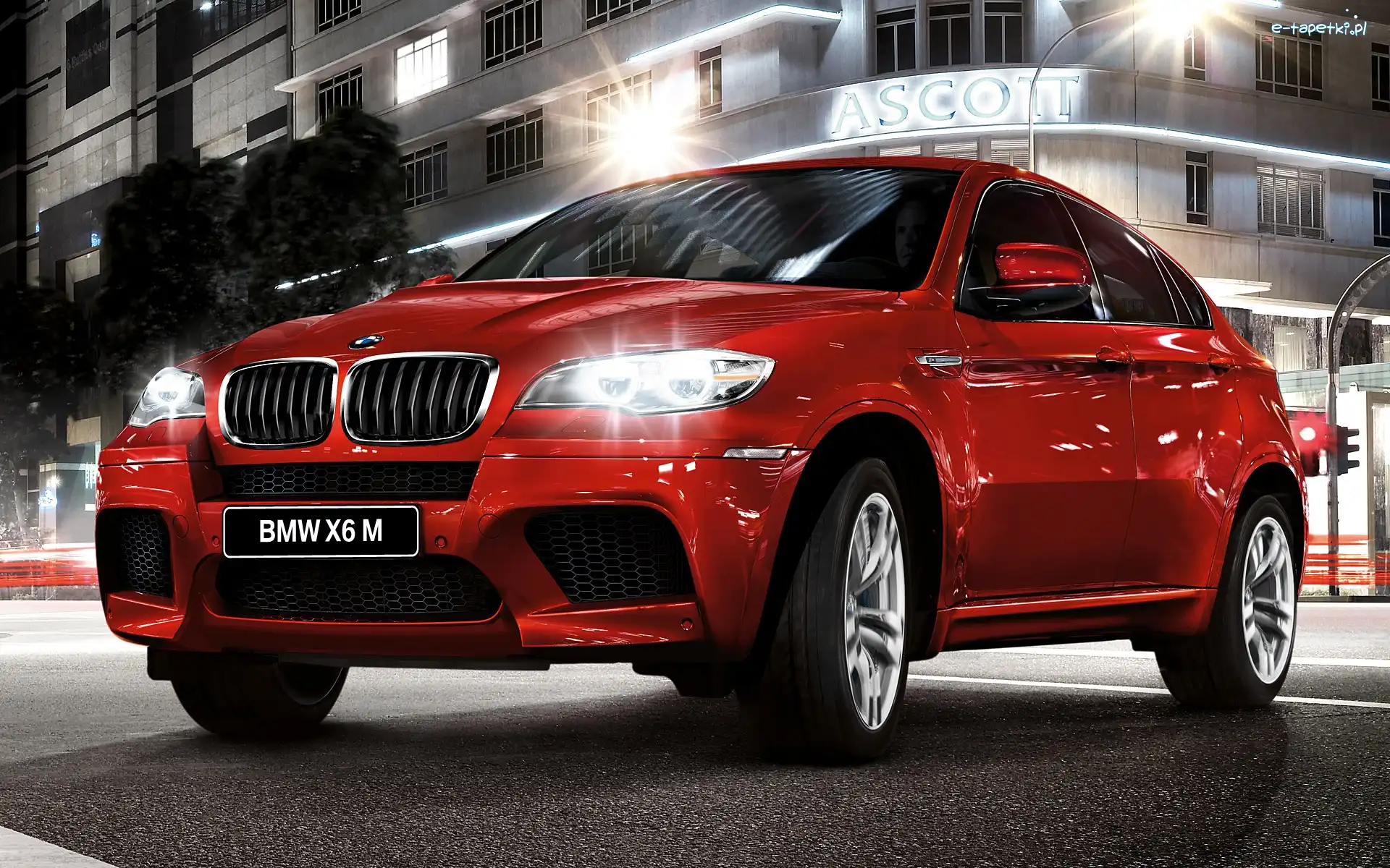 Ulica, Latarnie, Domy, BMW