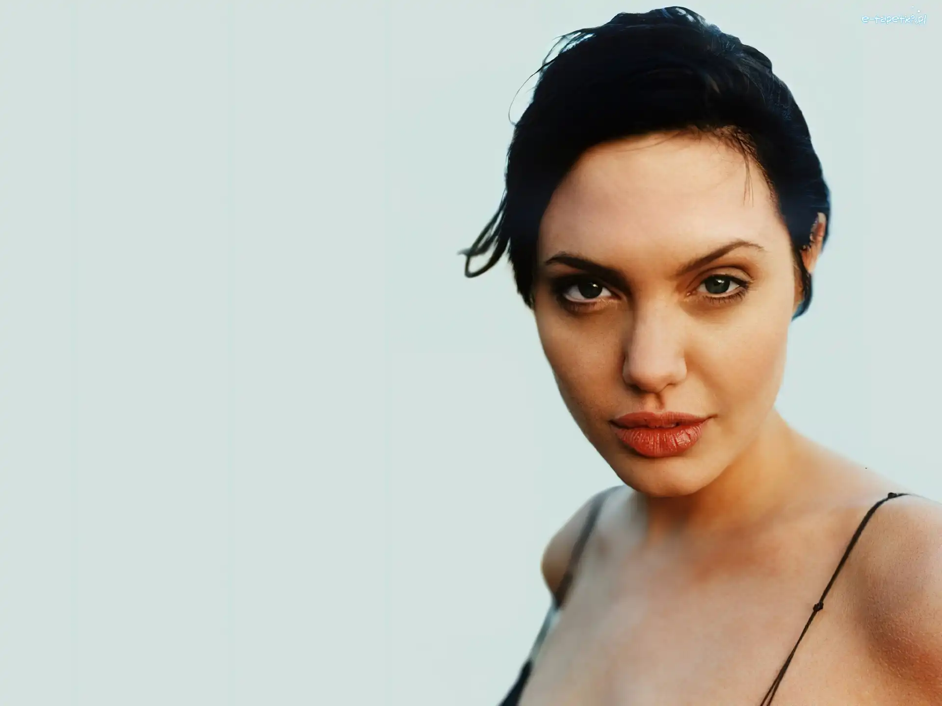 upięte włosy, Angelina Jolie