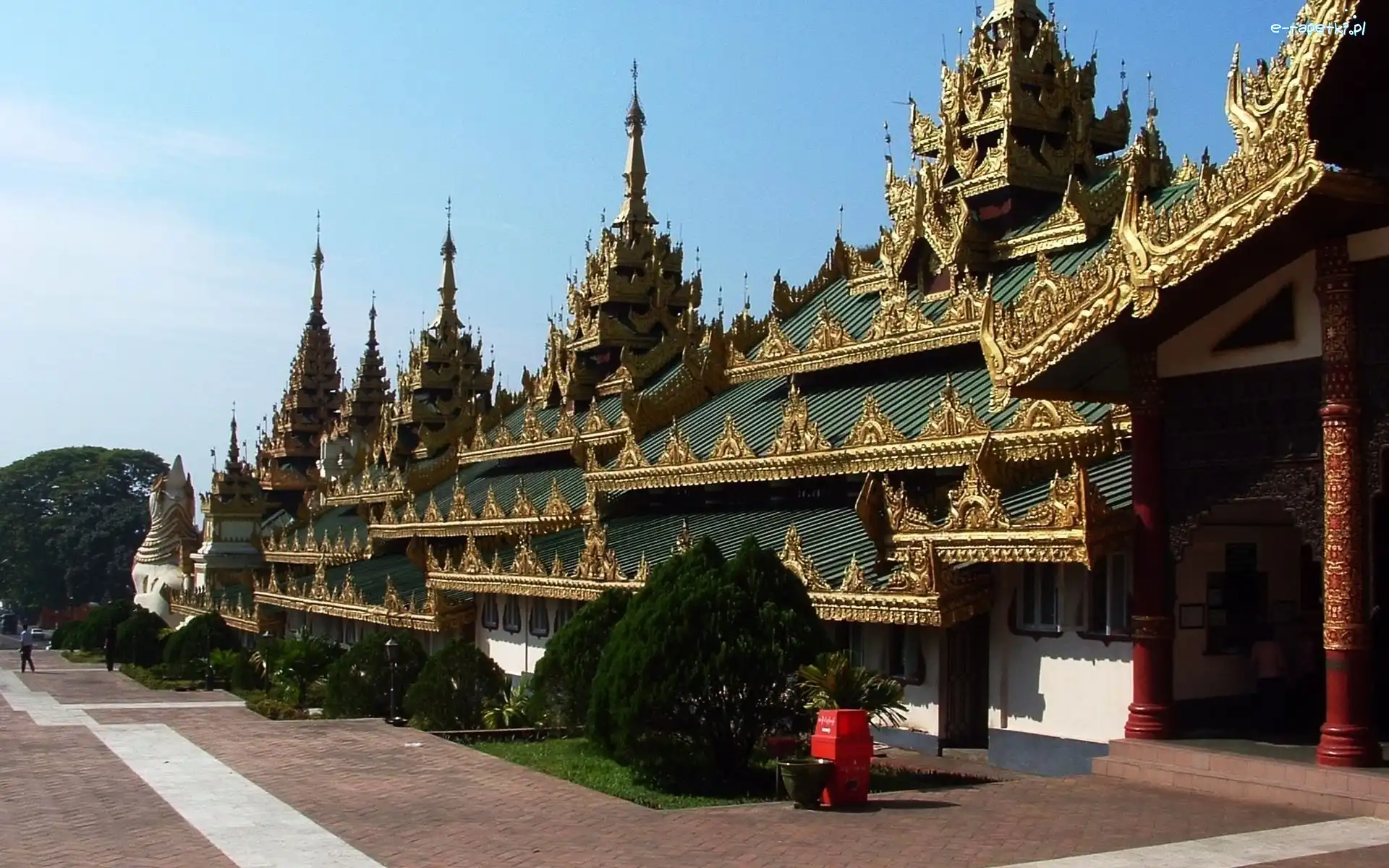 Pałac, Pagoda, Myanmar