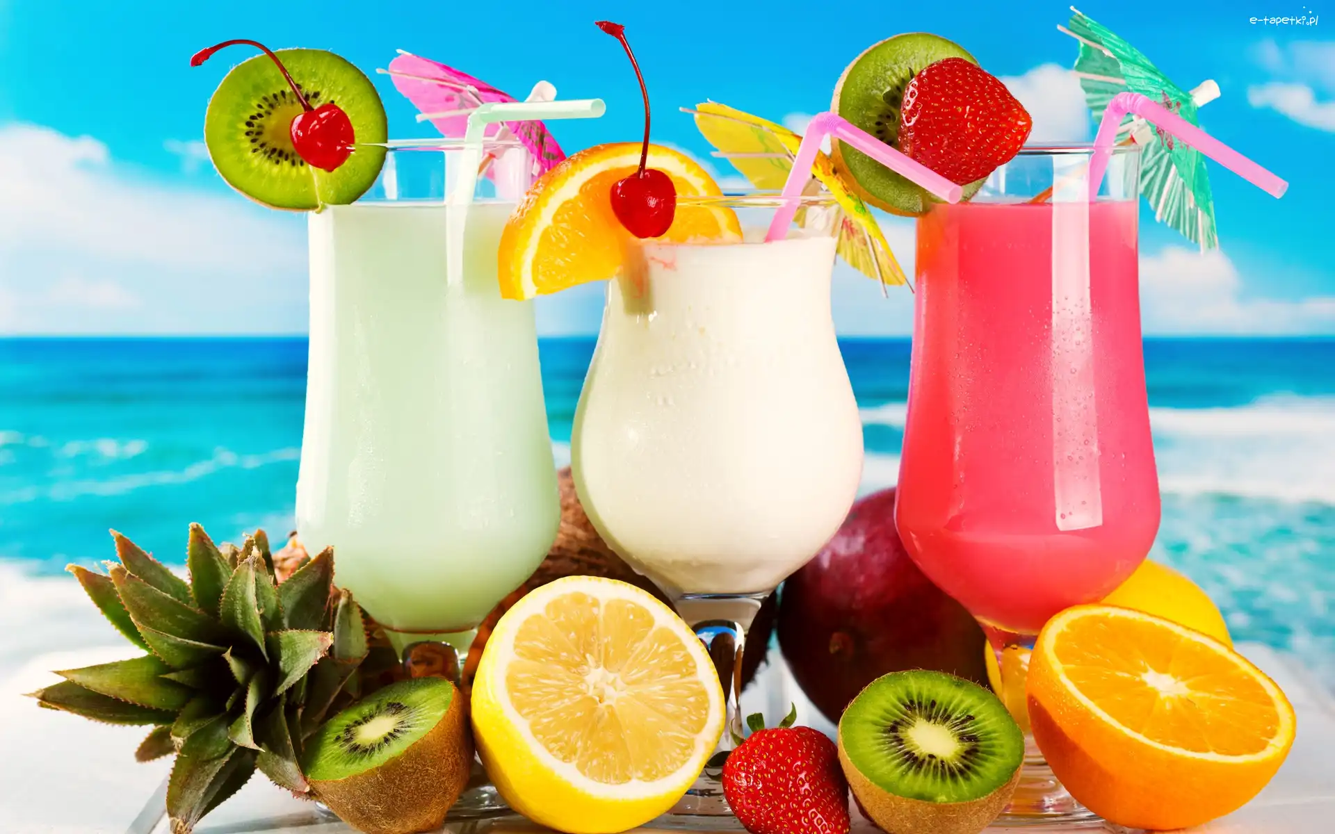 Lato, Drinki, Kolorowe