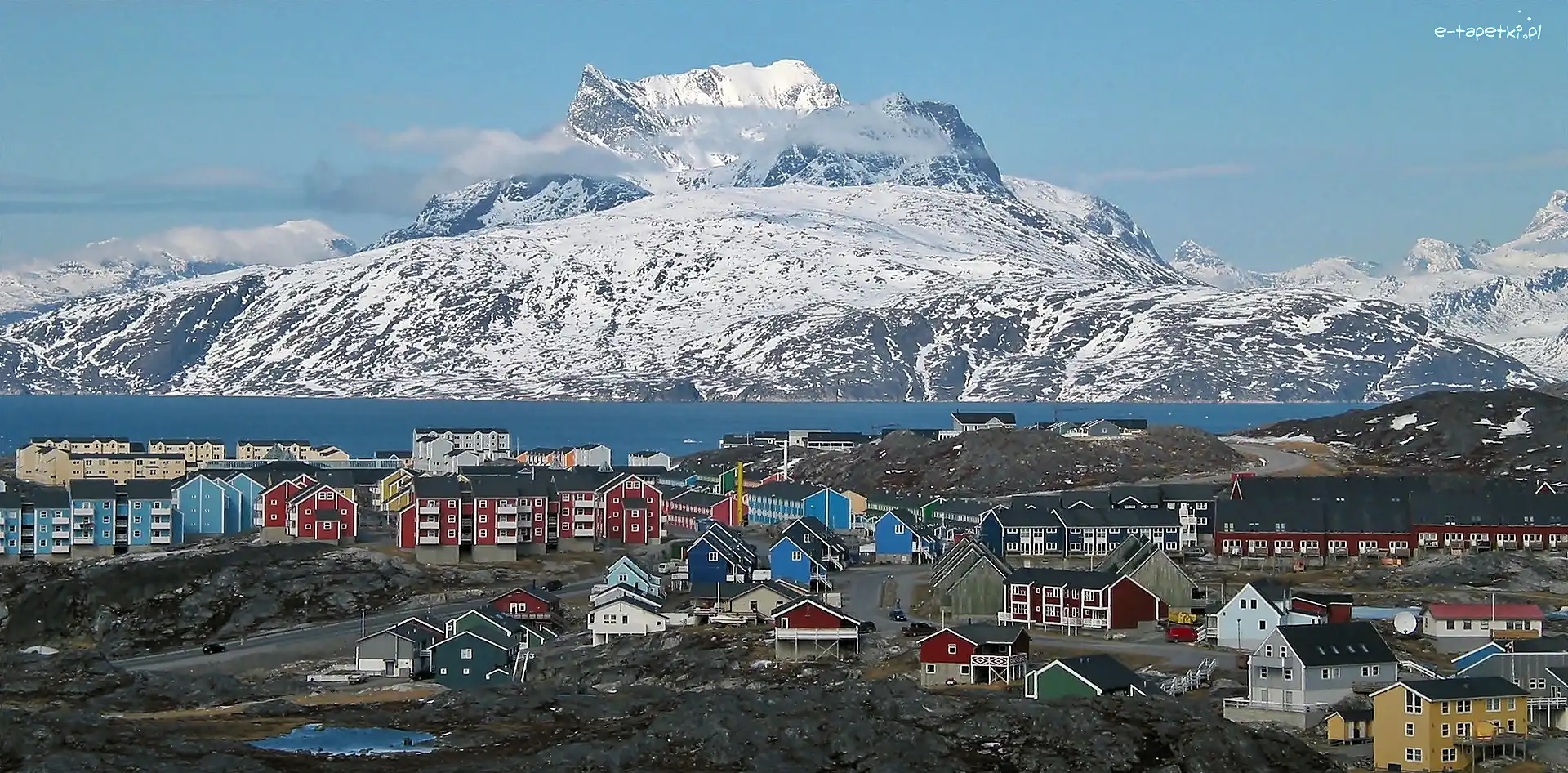 Góry, Nuuk, Morze, Wyspy, Stolica