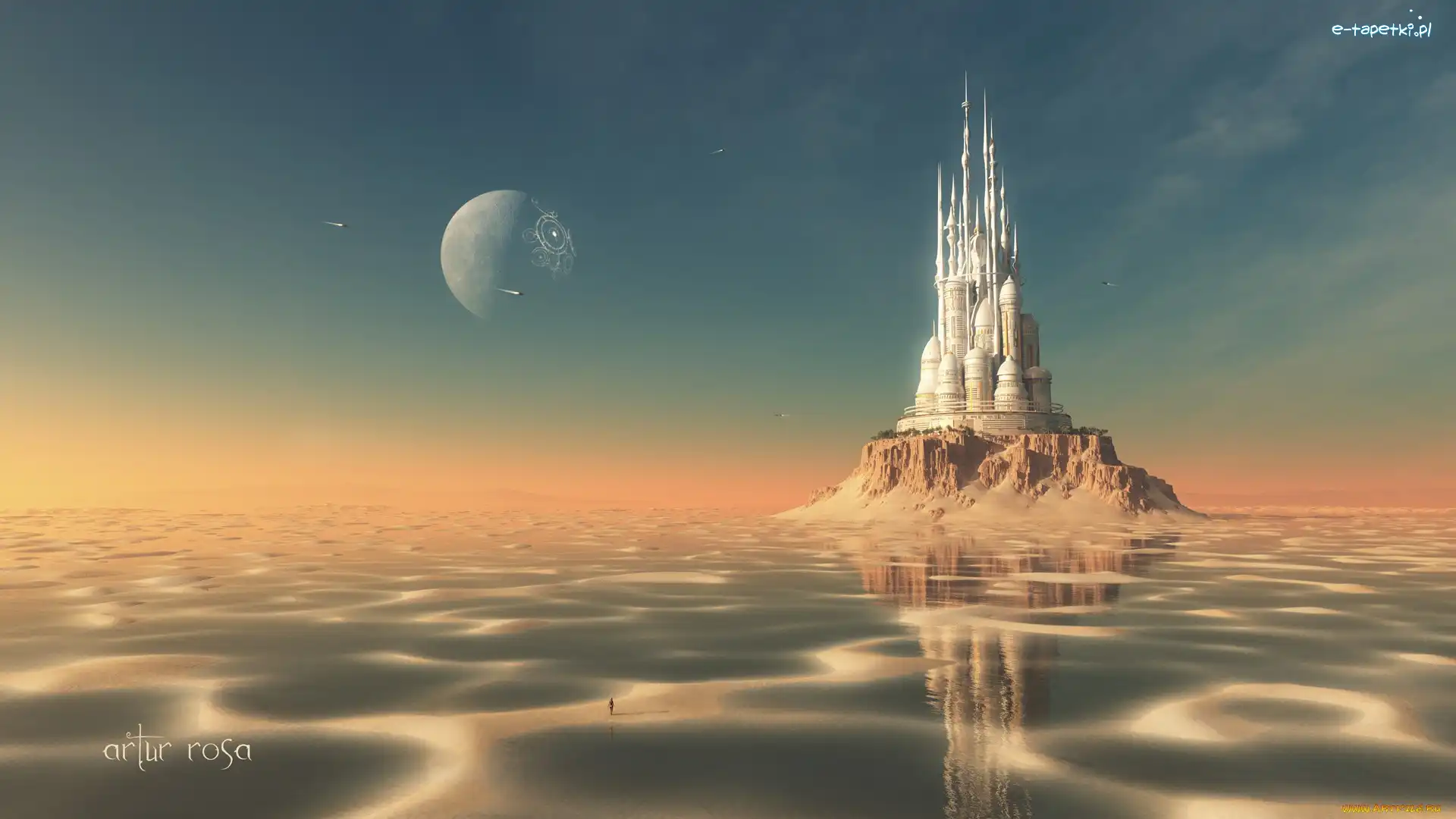 Zamek, Pustynia, Fantasy