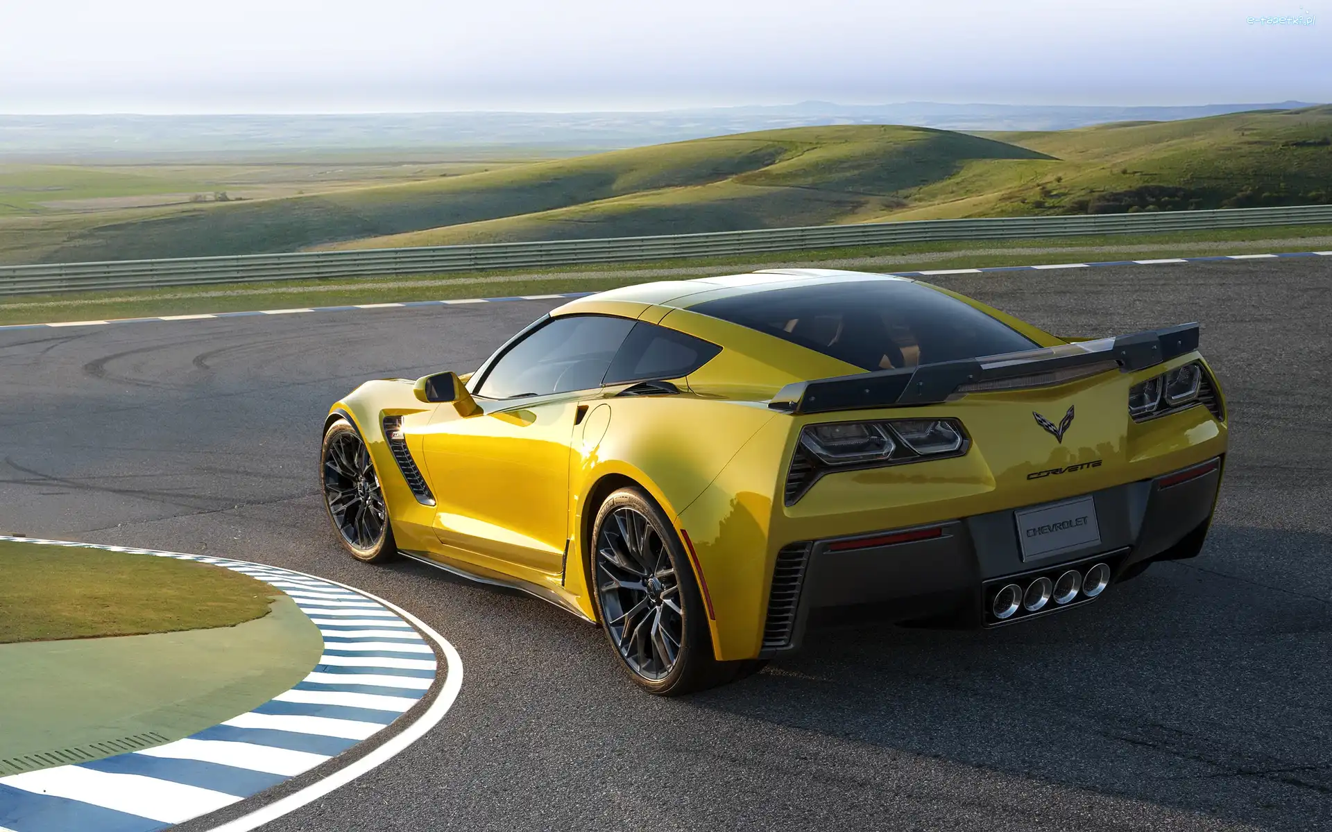 Corvette, Góry, Droga, Chevrolet