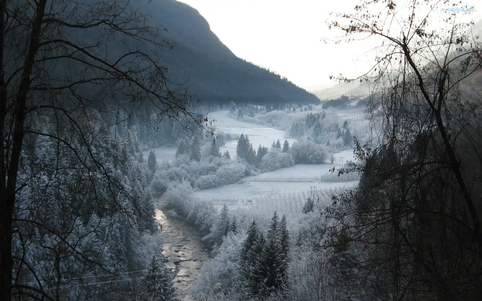 Góry, Las, Rzeka
