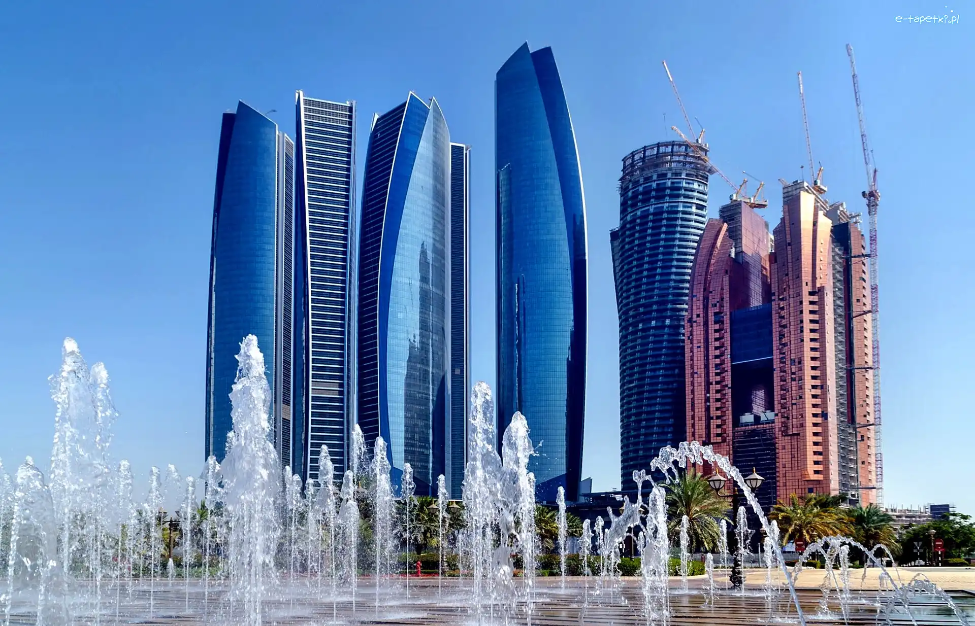Fontanna, Drapacze Chmur, Dubaj